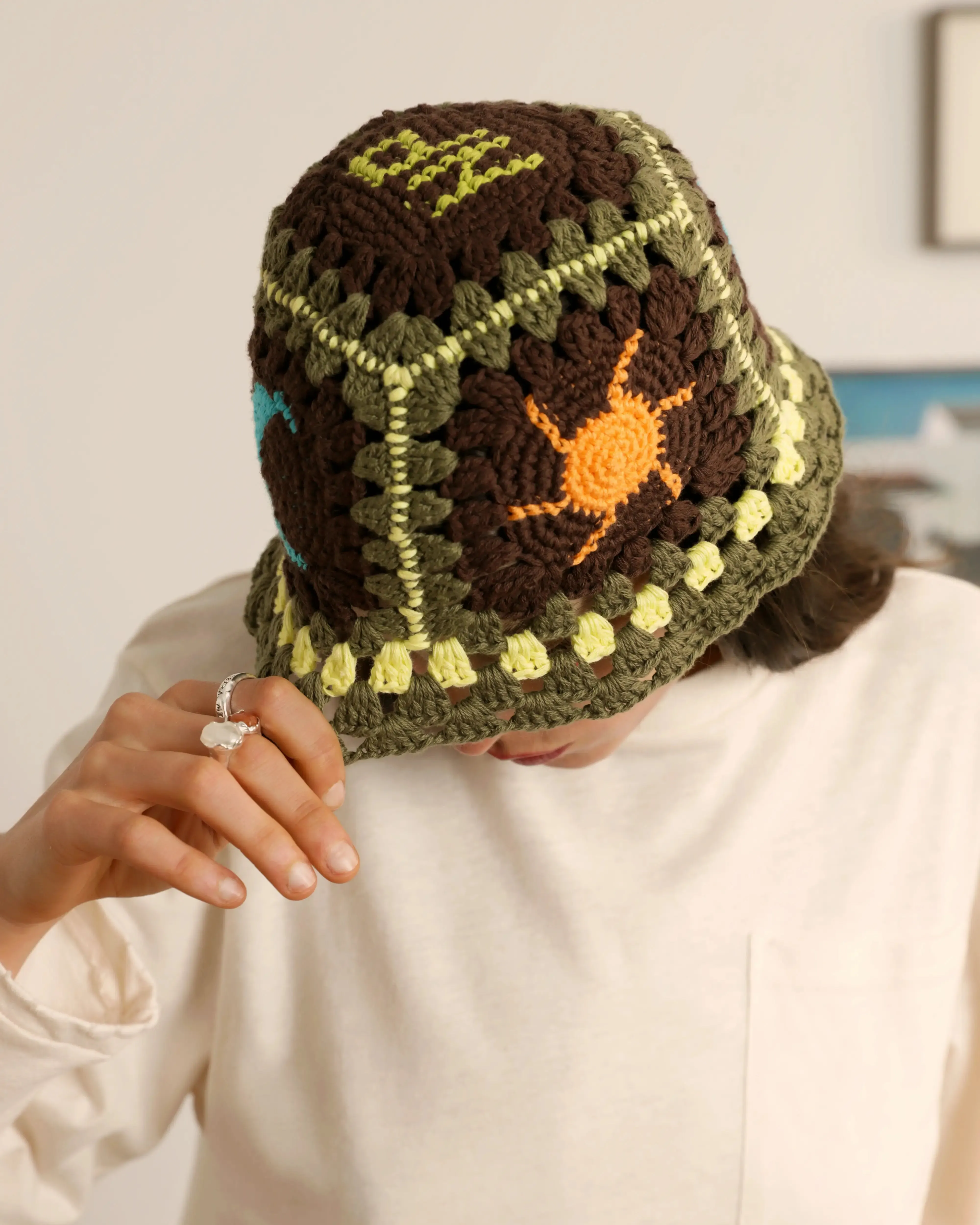 Crochet Bucket Hat Fantasy sold by Nude Project product image thumbnail 2