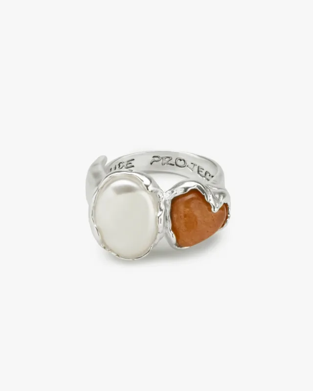 Amanecer Ring Silver sold by Nude Project