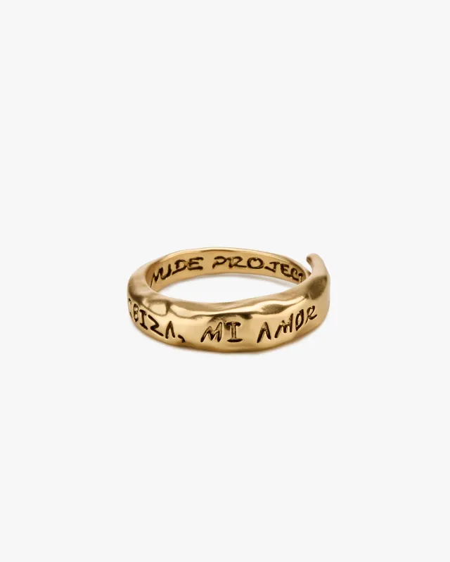 Miamor Ring Gold sold by Nude Project