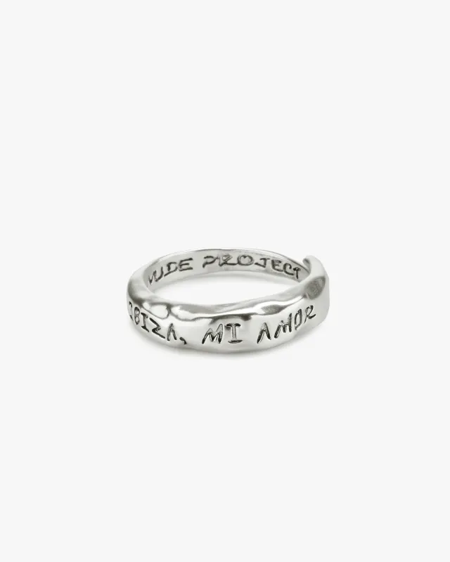 Miamor Ring Silver sold by Nude Project