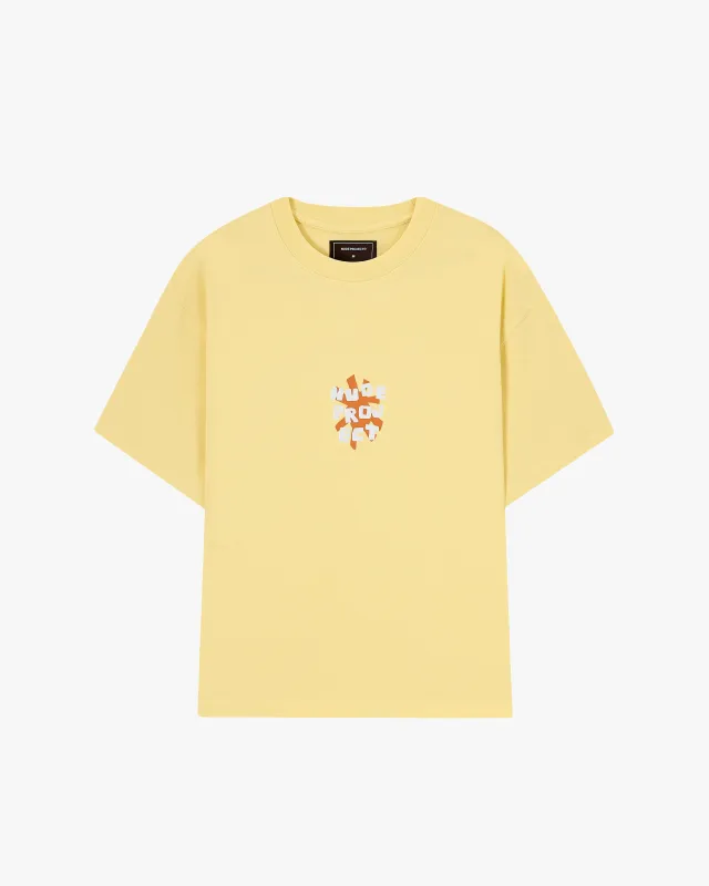 Astro Tee Pale Banana sold by Nude Project