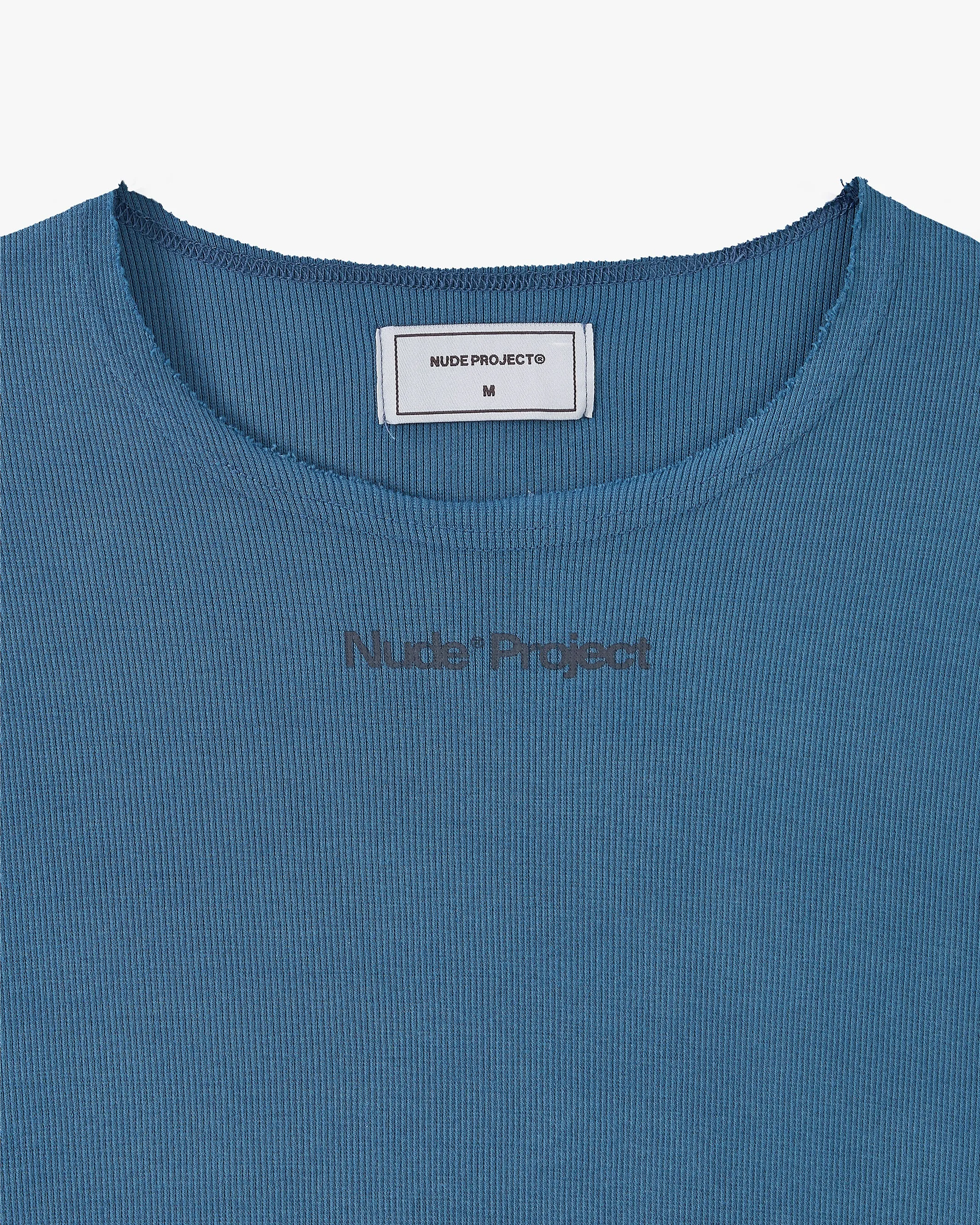 Liquid Slim Longsleeve Tee Windward Blue sold by Nude Project product image thumbnail 5