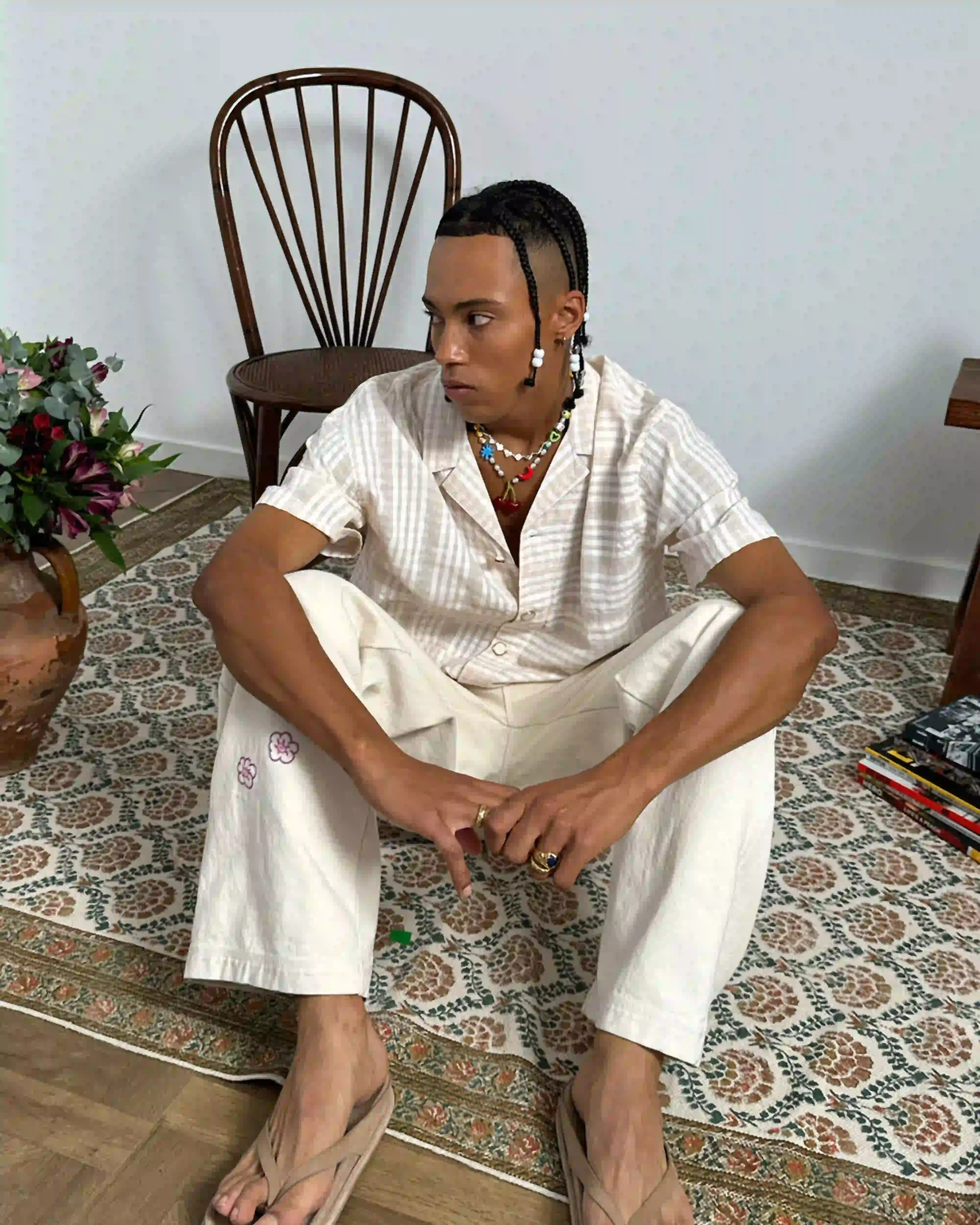 Block Shirt Beige sold by Nude Project product image thumbnail 5