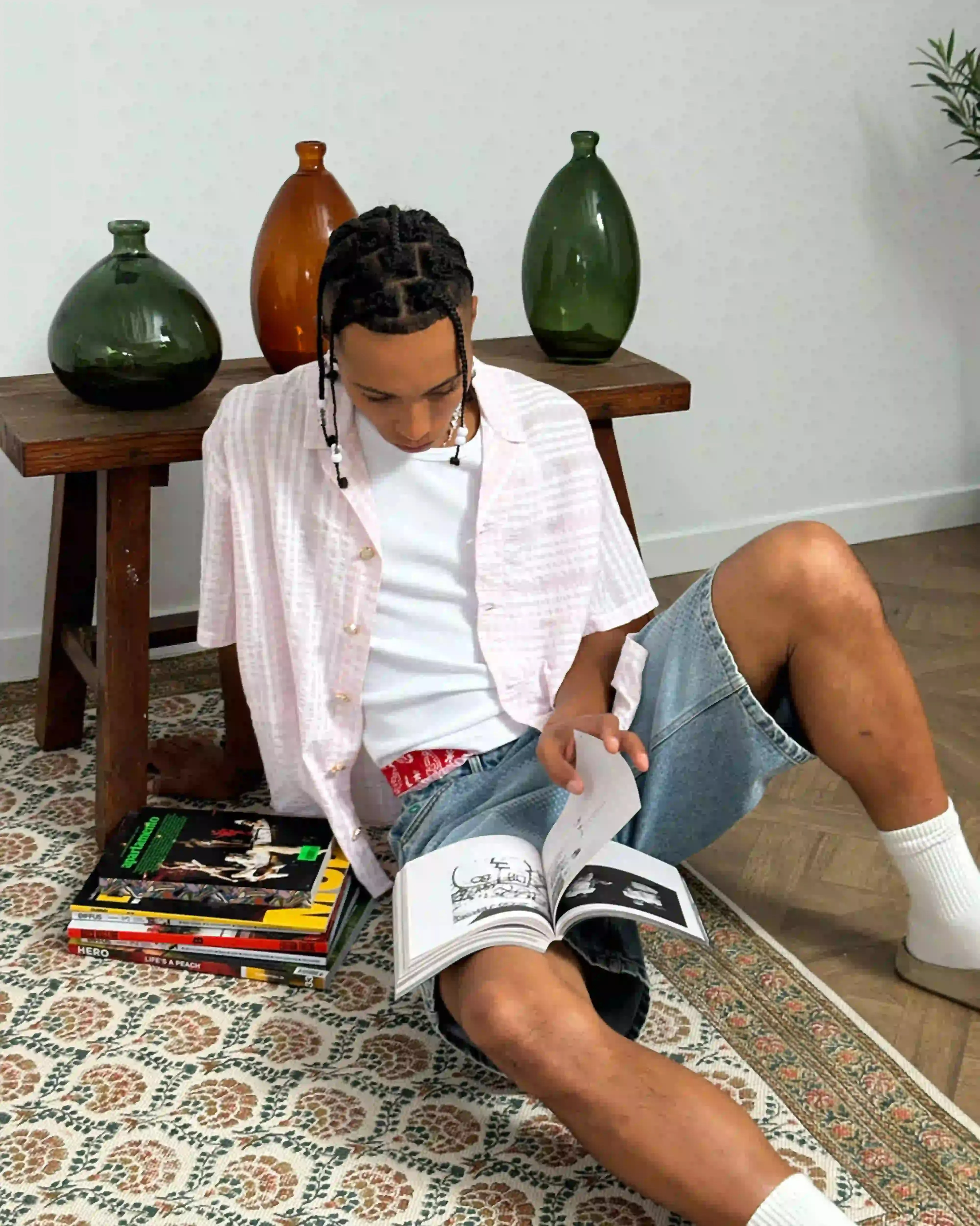 Block Shirt Pink sold by Nude Project product image thumbnail 2