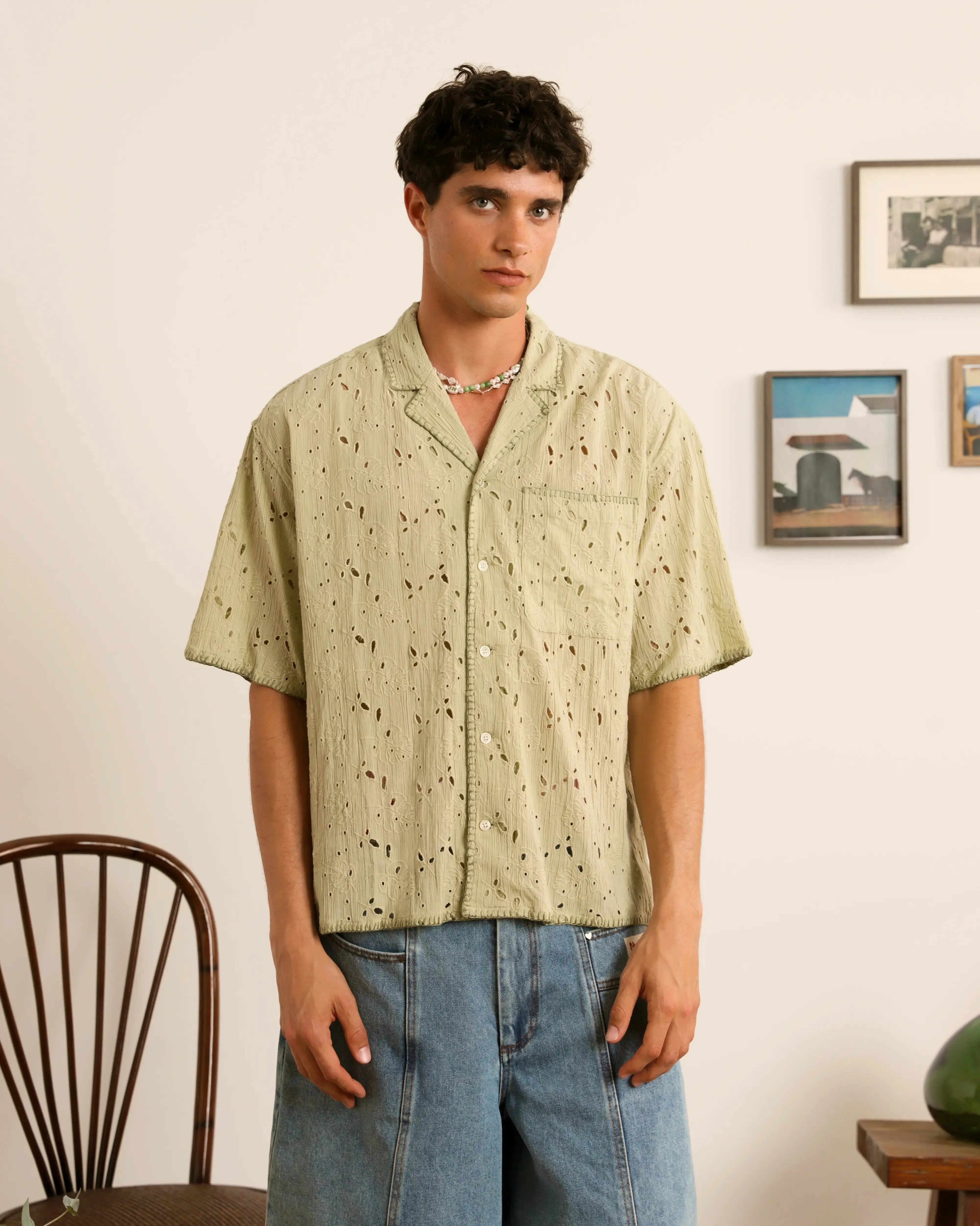 Leaf Shirt Green sold by Nude Project product image thumbnail 2