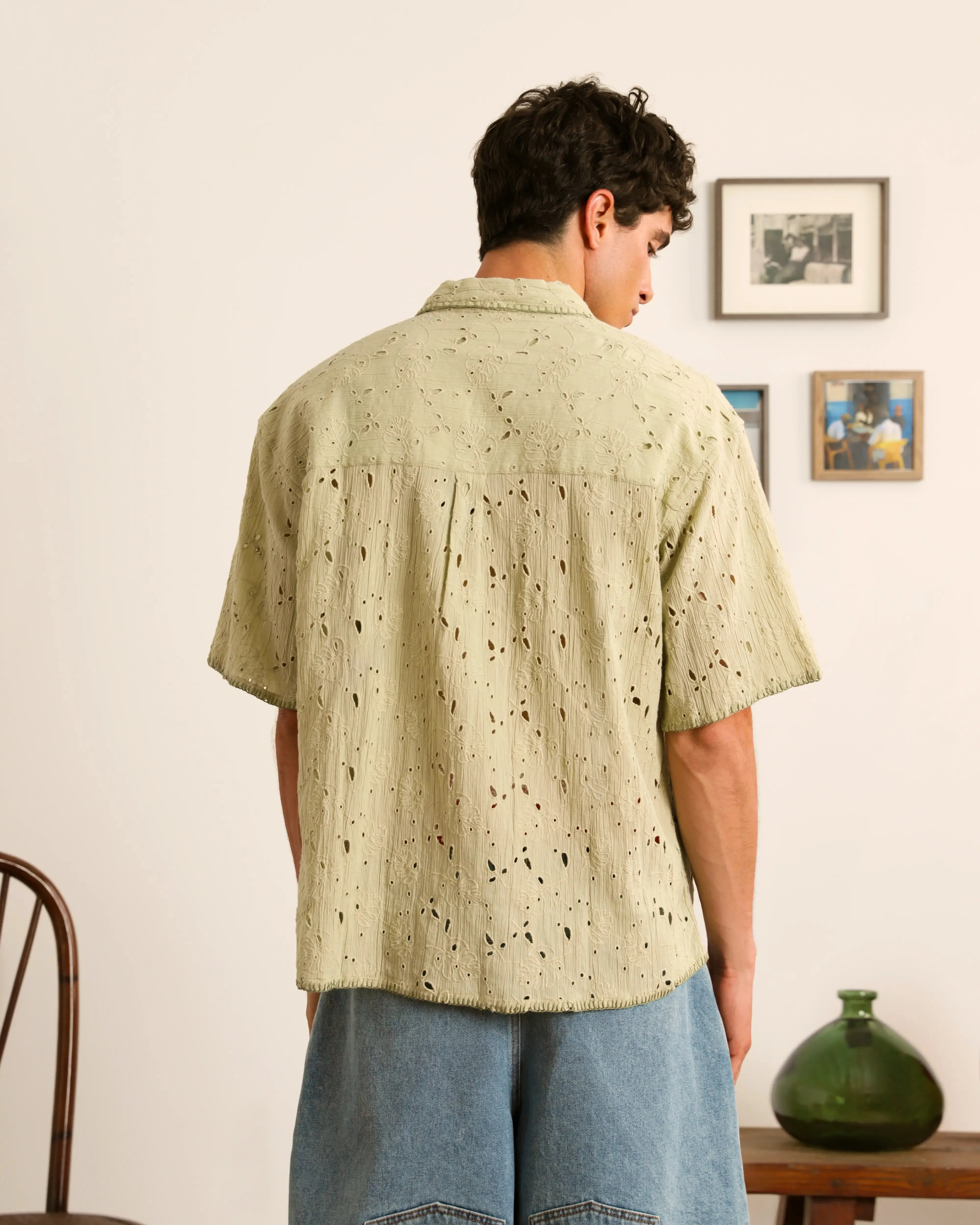 Leaf Shirt Green sold by Nude Project product image thumbnail 5