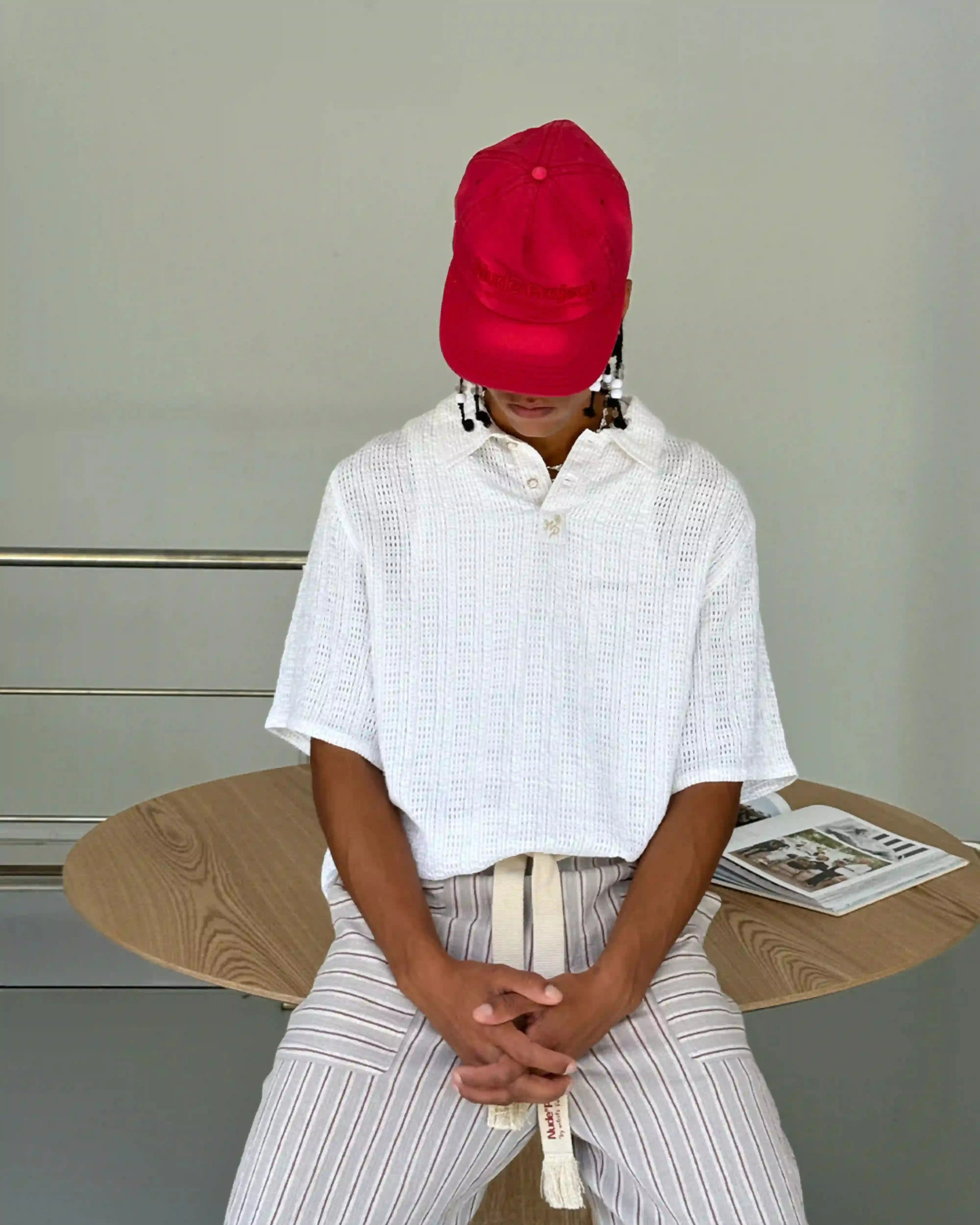 Half Polo White sold by Nude Project product image thumbnail 2