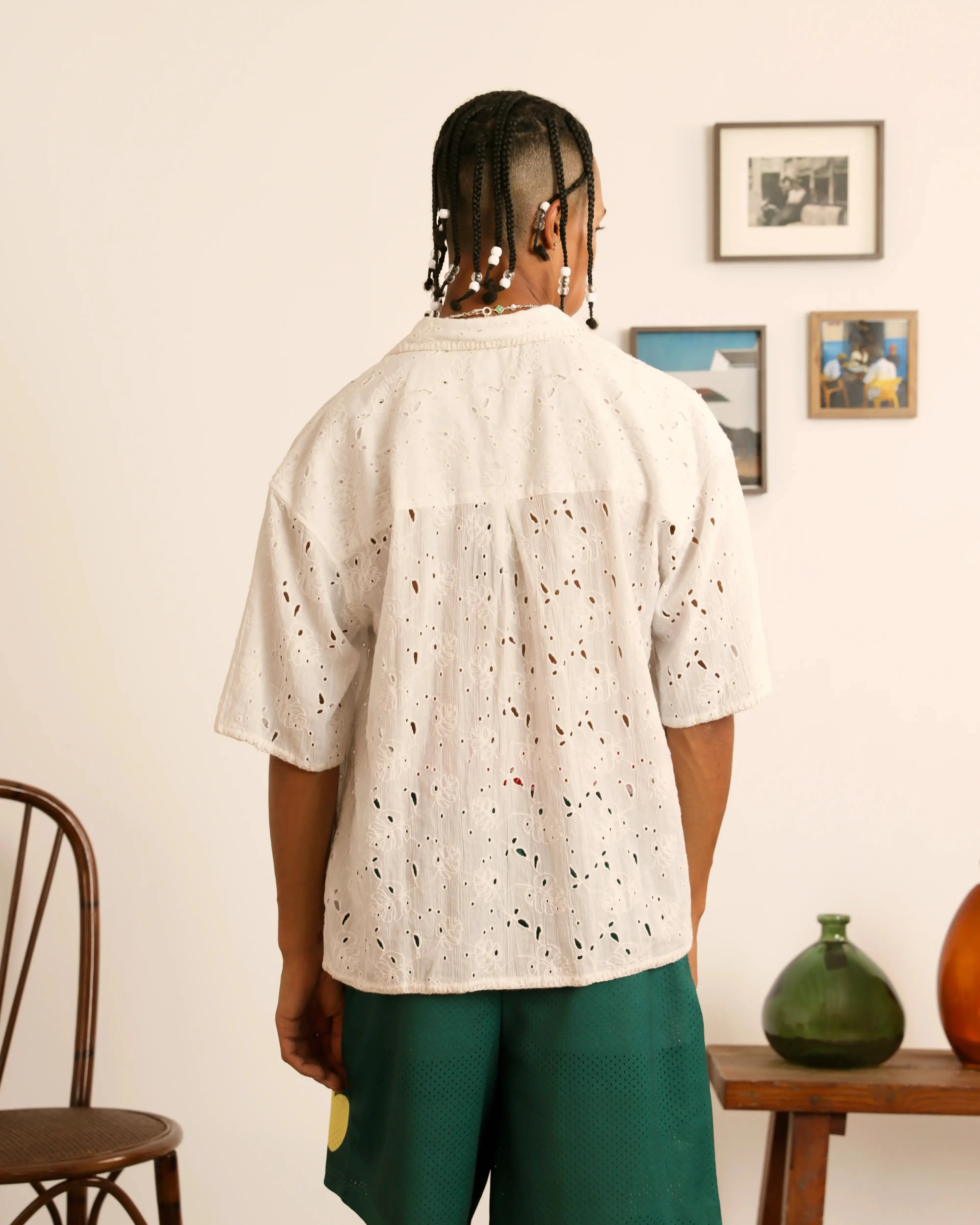 Leaf Shirt White sold by Nude Project product image thumbnail 4