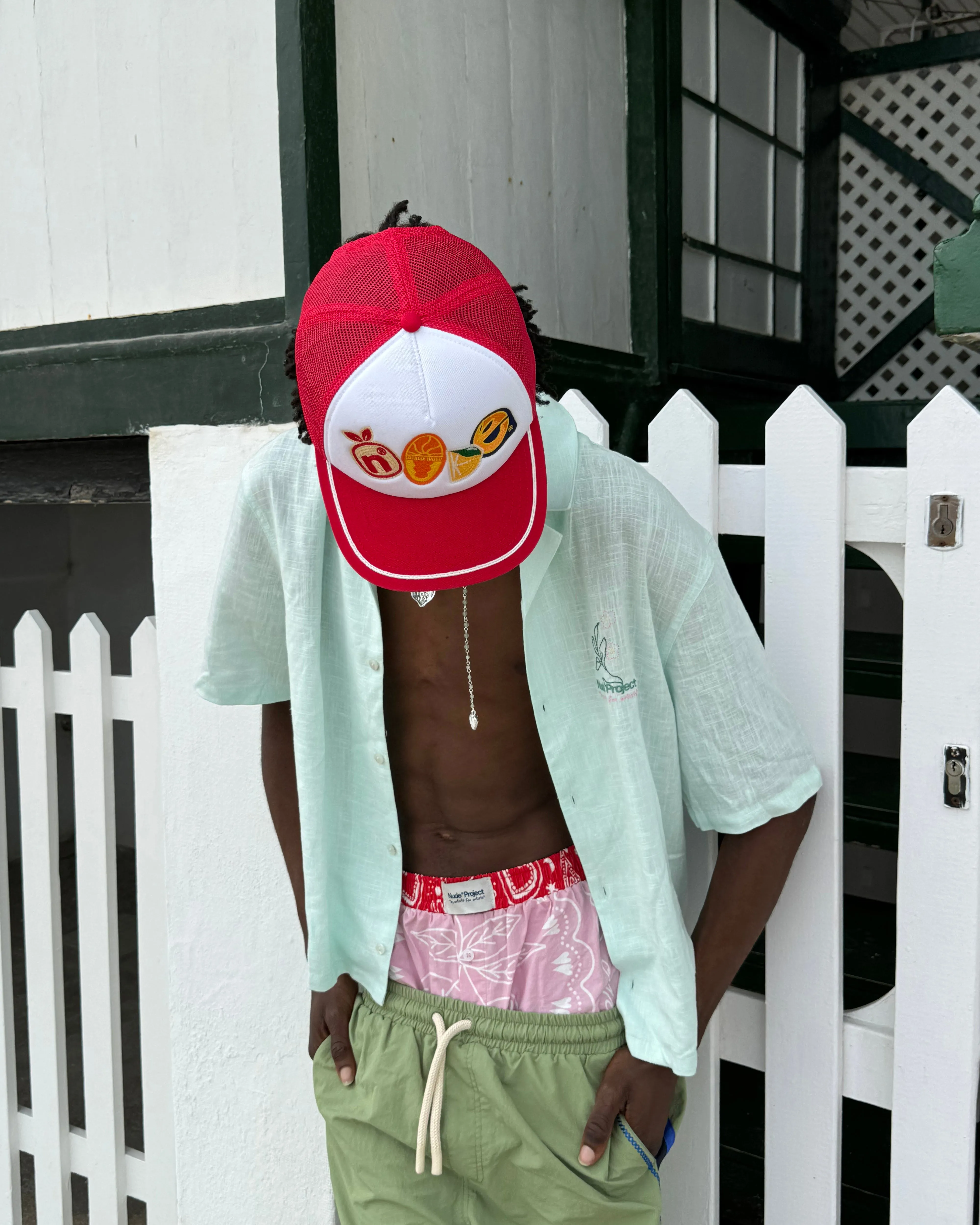 Kimchi Resort Shirt Aqua Green sold by Nude Project product image thumbnail 4