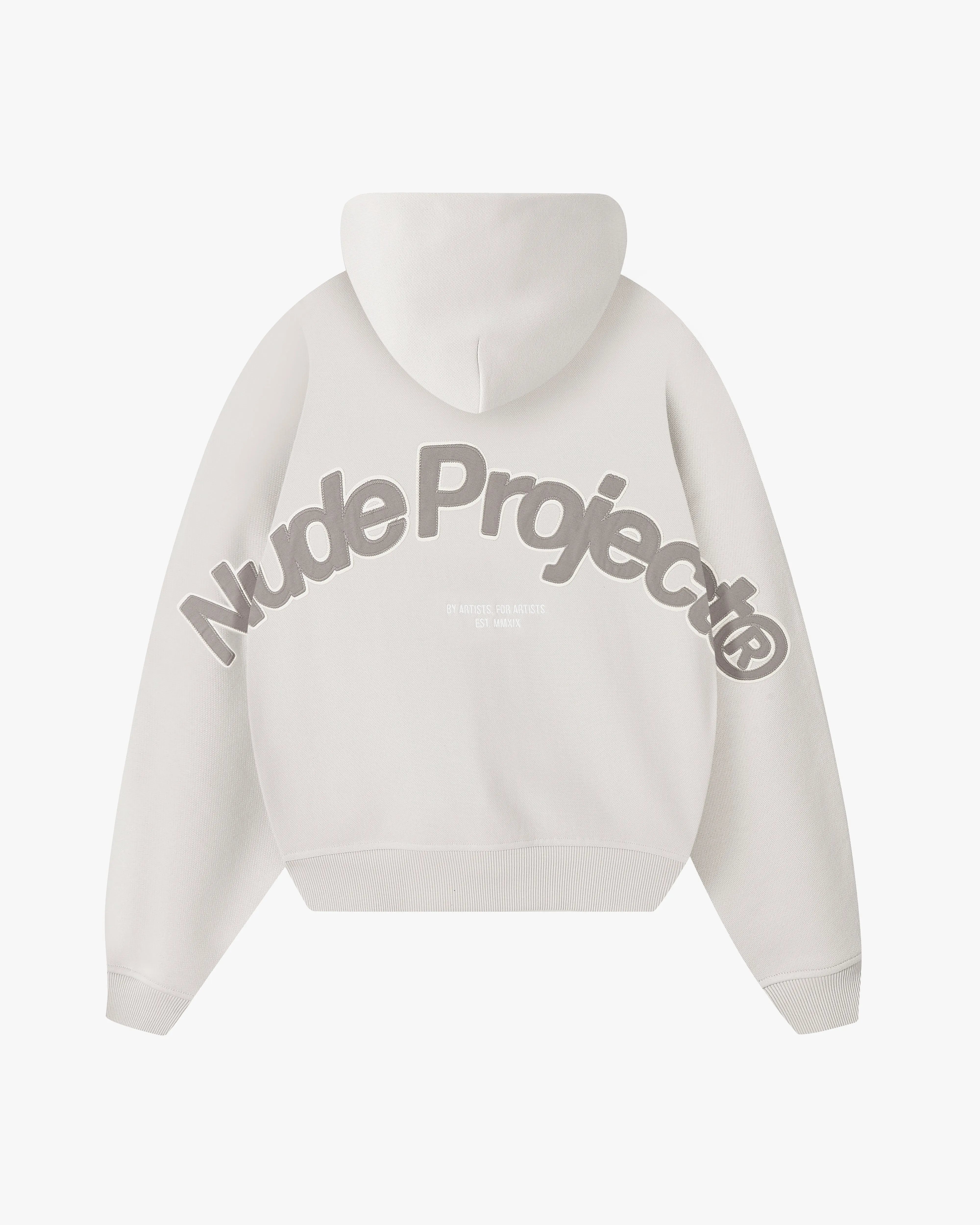 Beast Zip-Up Hoodie Grey sold by Nude Project