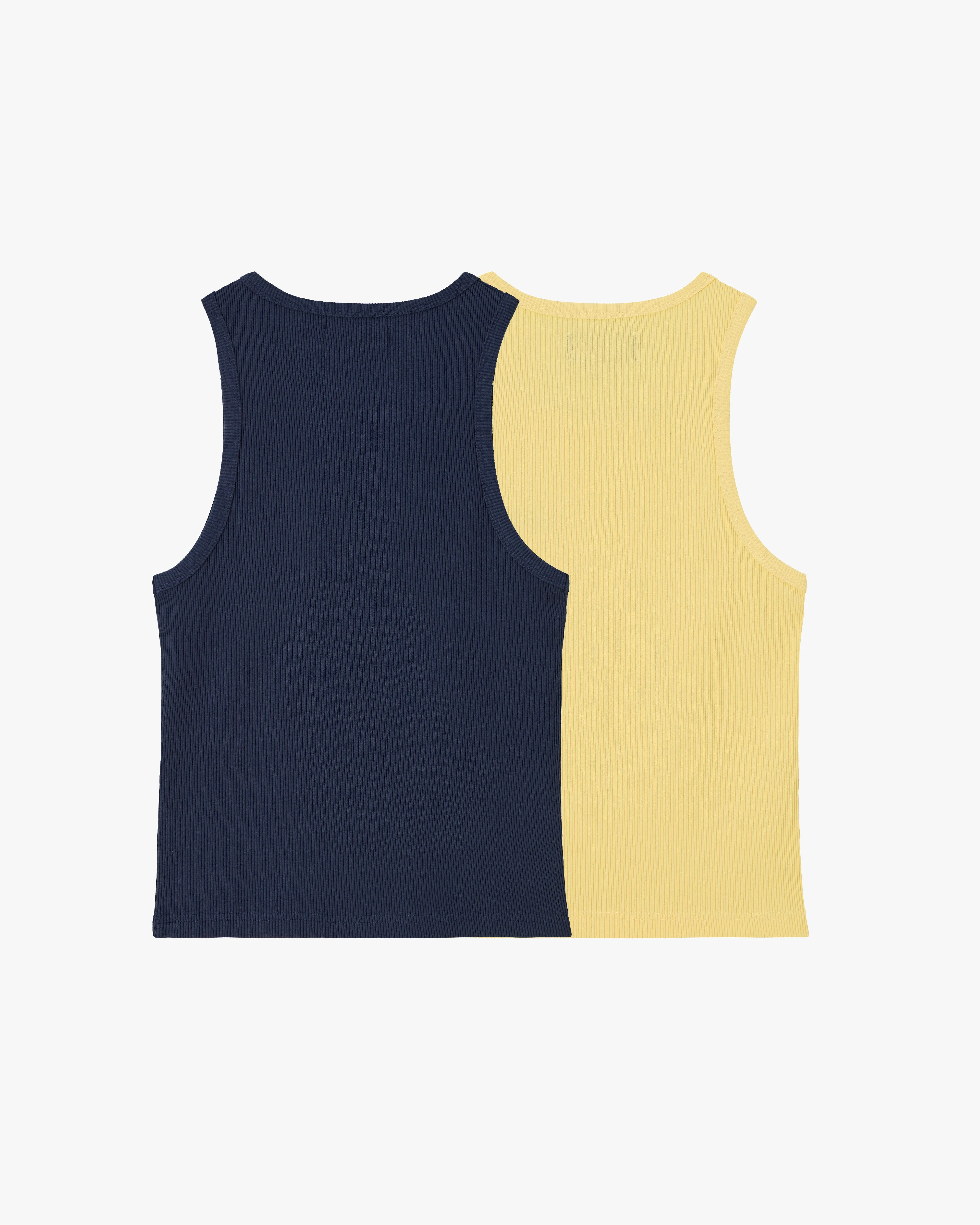 Basic Tank Top Navy/Yellow sold by Nude Project product image thumbnail 2