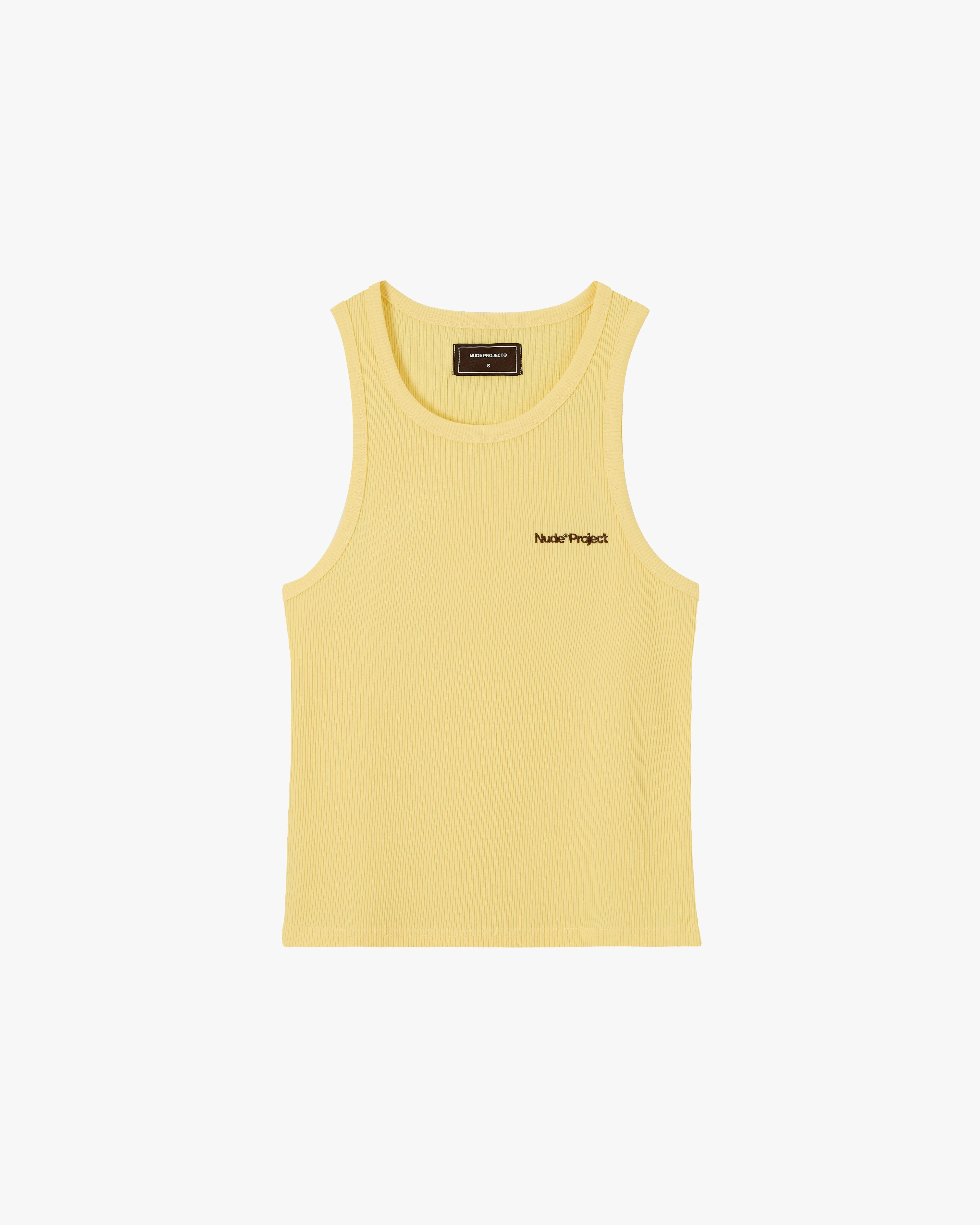 Basic Tank Top Navy/Yellow sold by Nude Project product image thumbnail 3