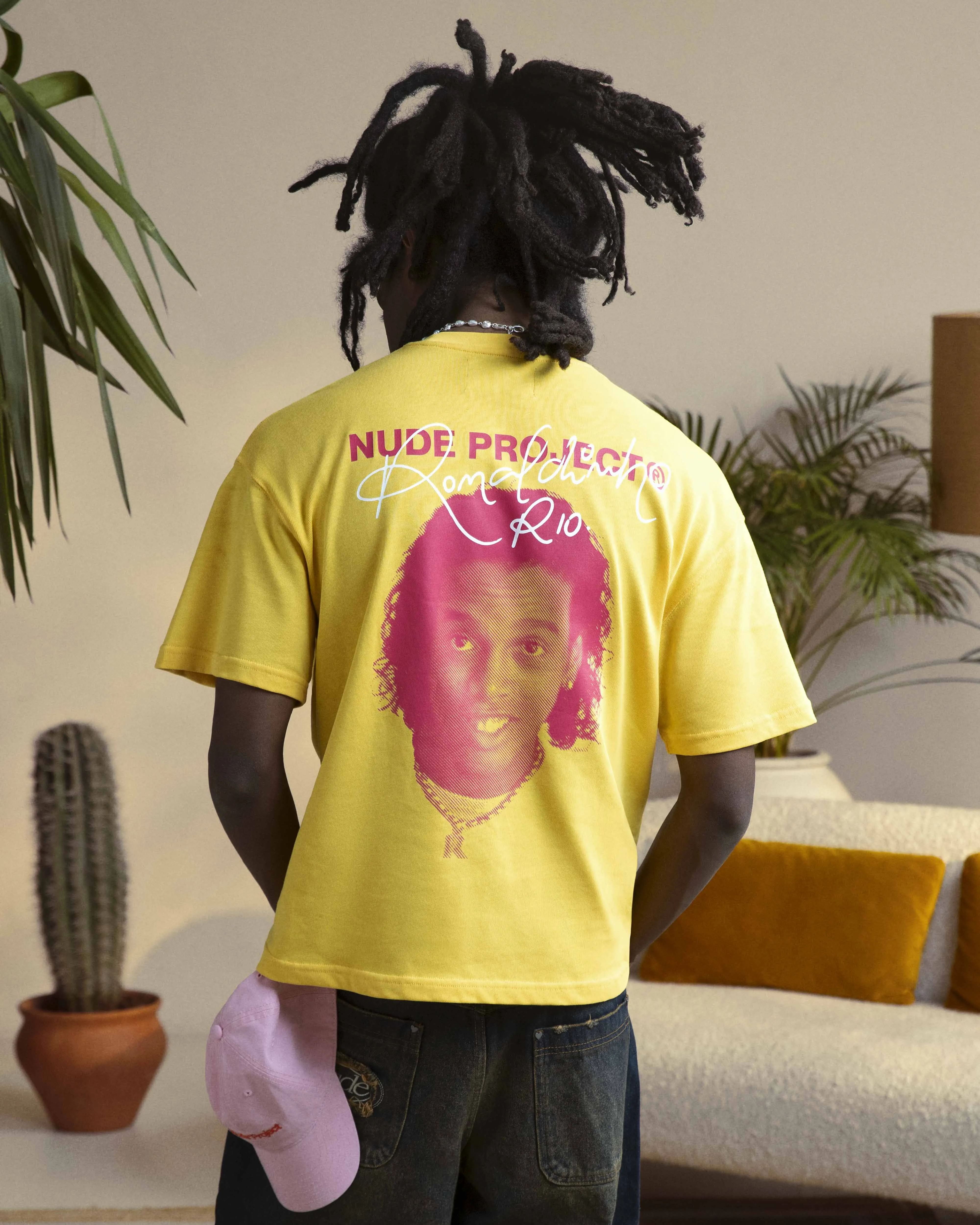 Face Tee Yellow sold by Nude Project product image thumbnail 2