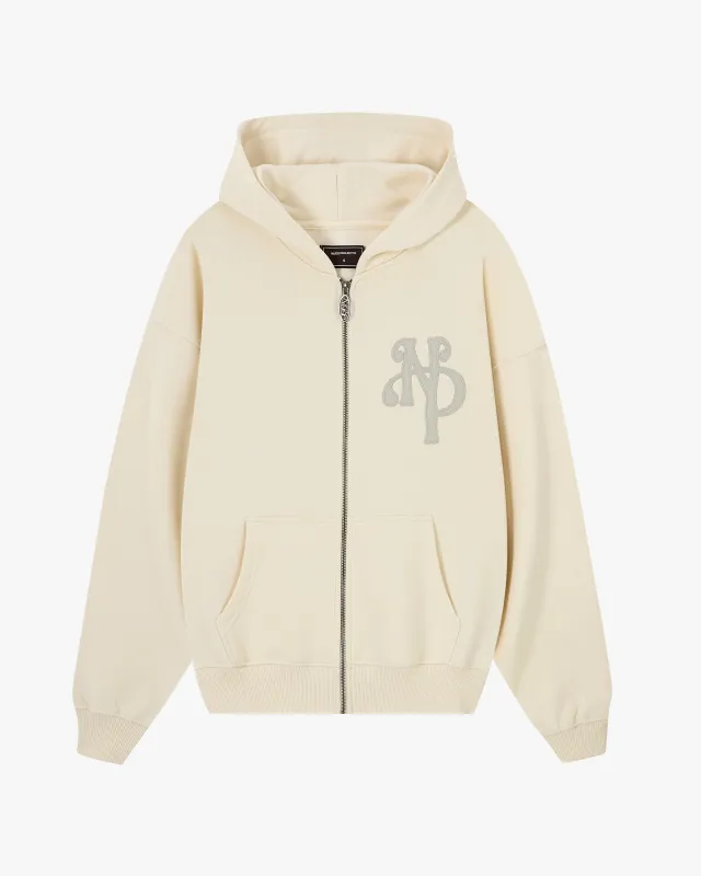 Kill Bill Zip-Up Hoodie Marshmallow sold by Nude Project