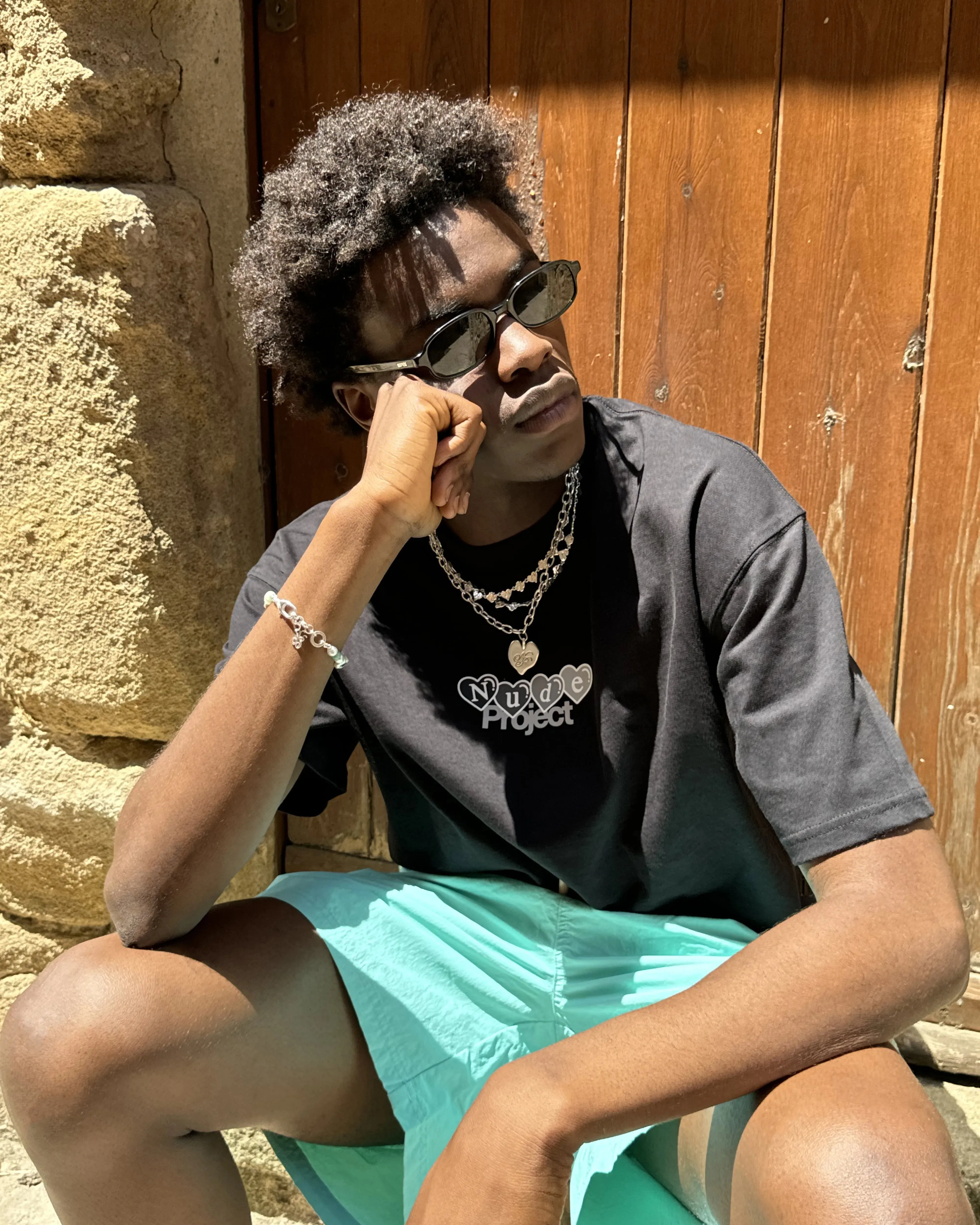 Homies <3 Tee Black sold by Nude Project product image thumbnail 3