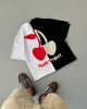 Cherry Logo Tee Black sold by Nude Project