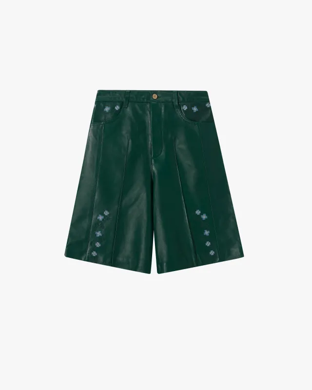 World Cup Leather Jorts sold by Nude Project
