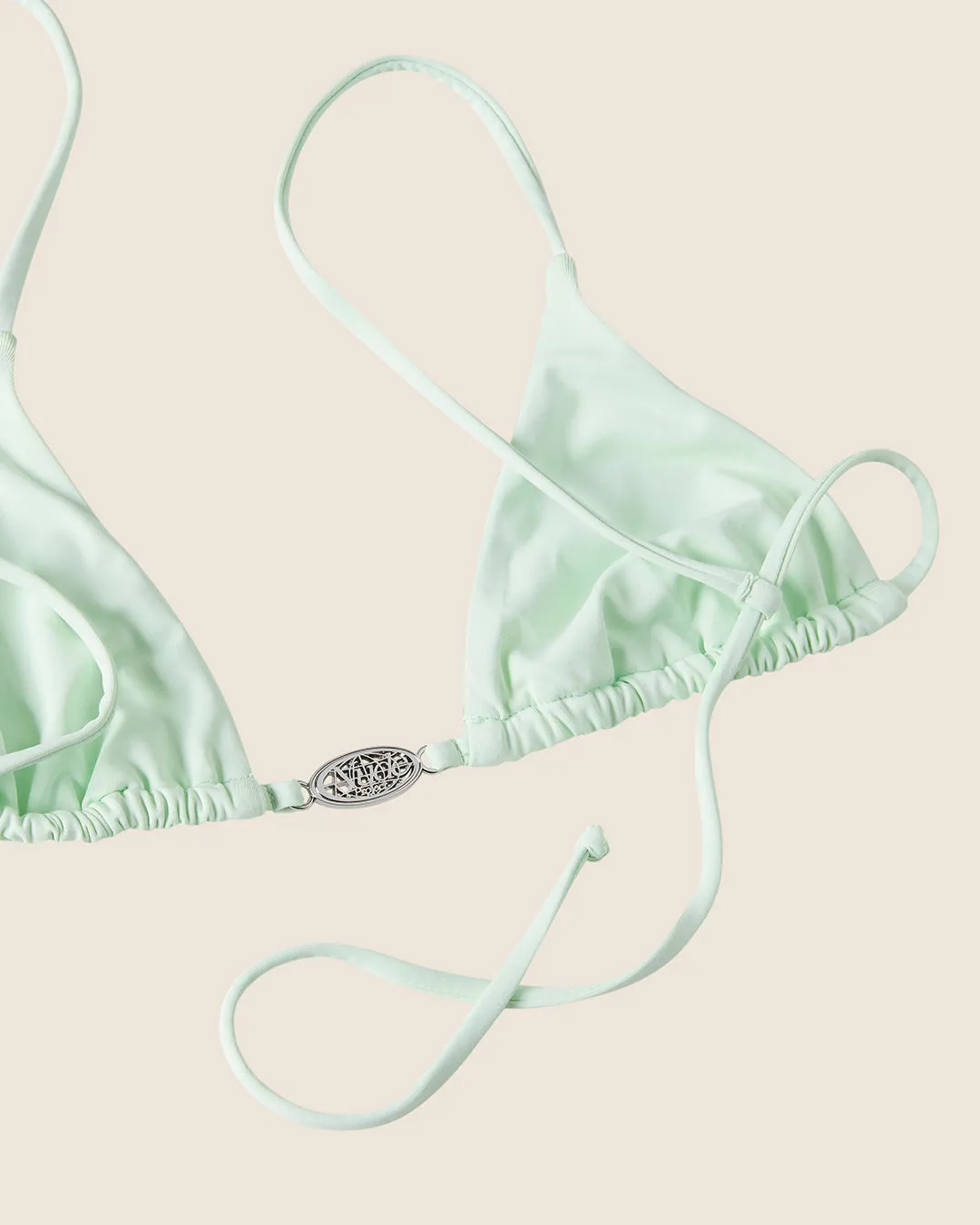 CLASSIC TRIANGLE BIKINI TOP LIME sold by Nude Project product image thumbnail 5