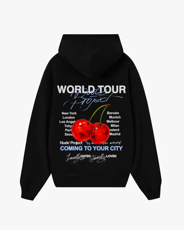 Nude Tour Hoodie Dark Grey sold by Nude Project