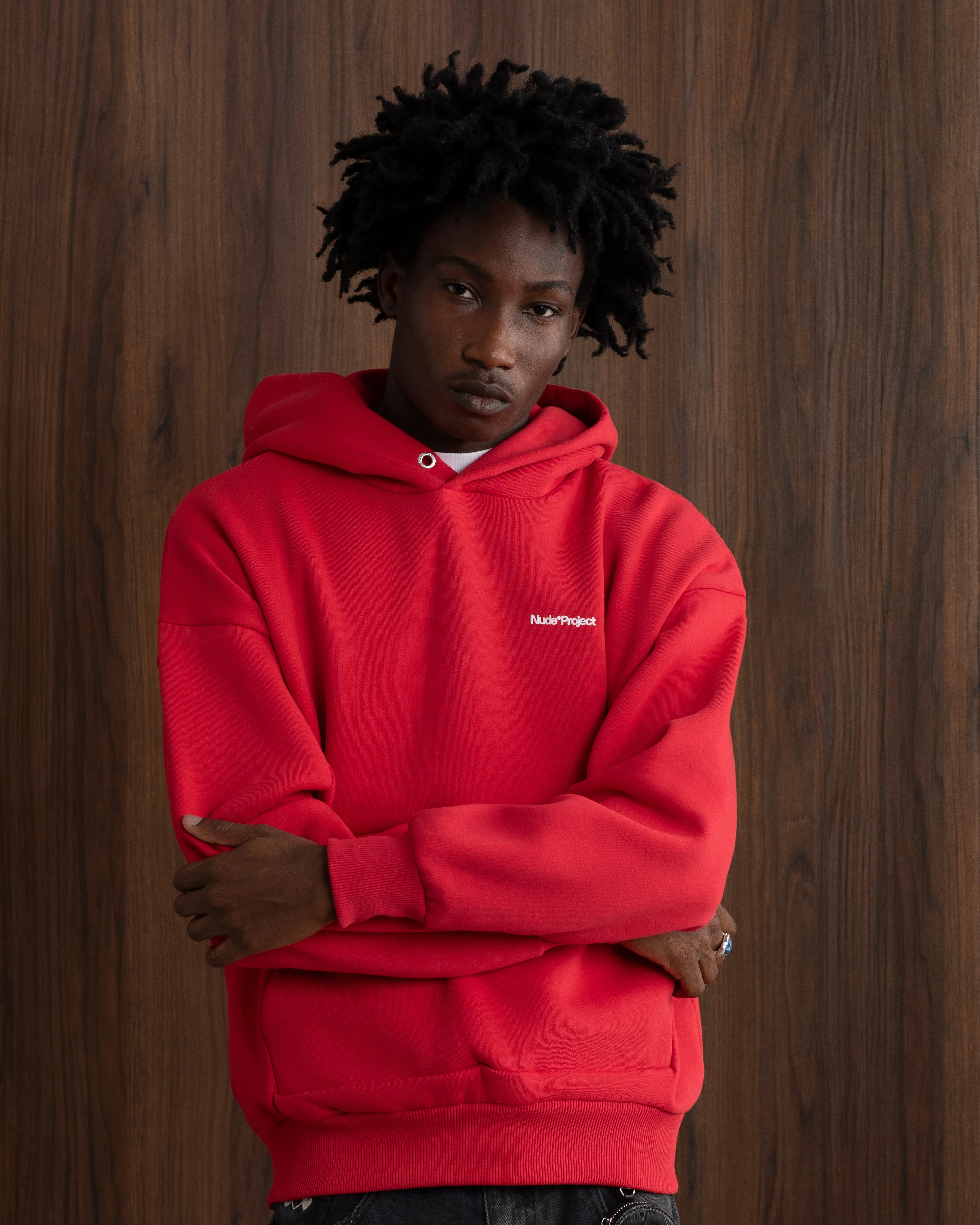 Origins Hoodie Red sold by Nude Project product image thumbnail 2