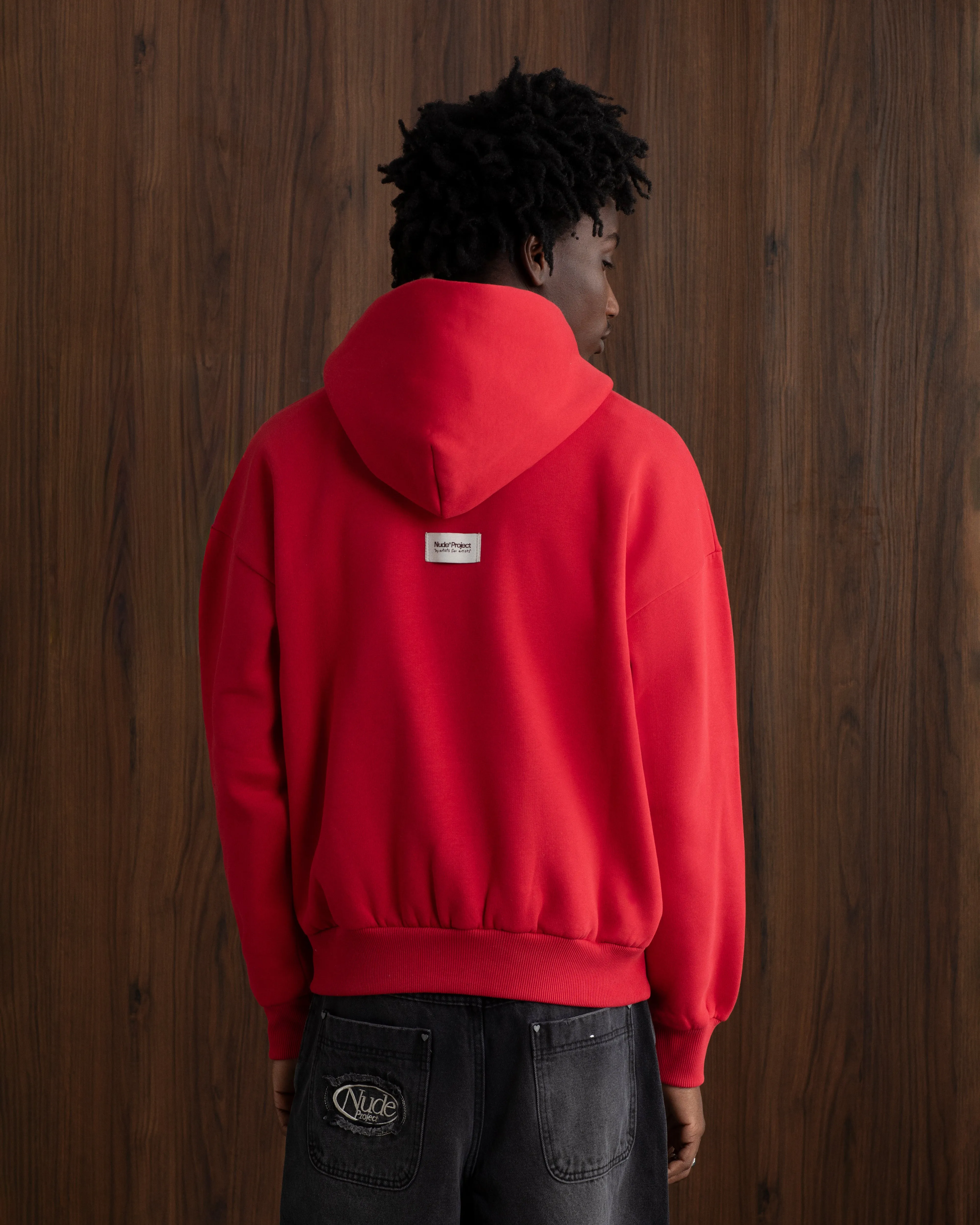 Origins Hoodie Red sold by Nude Project product image thumbnail 4
