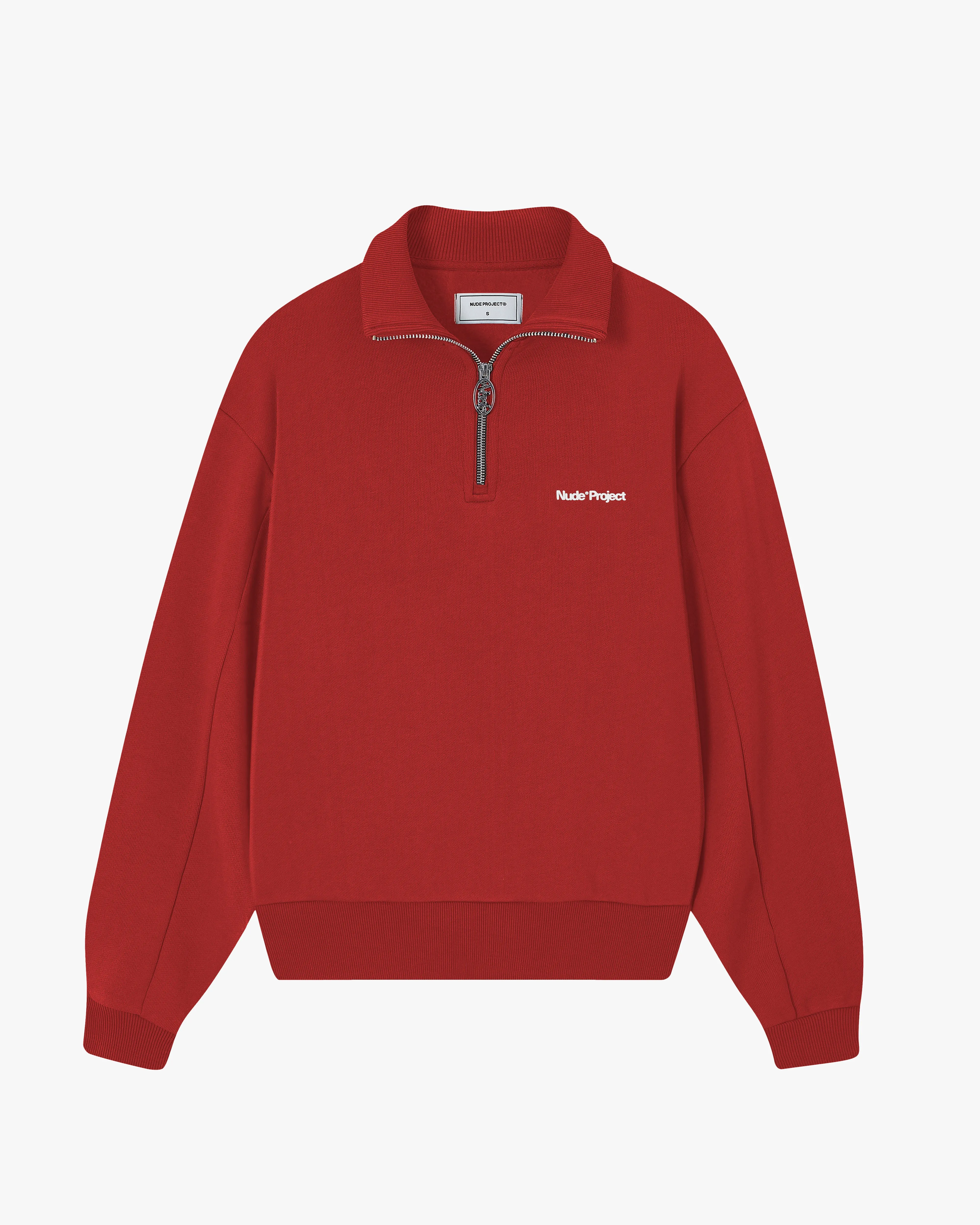 Origins Quarter-Zip Red sold by Nude Project