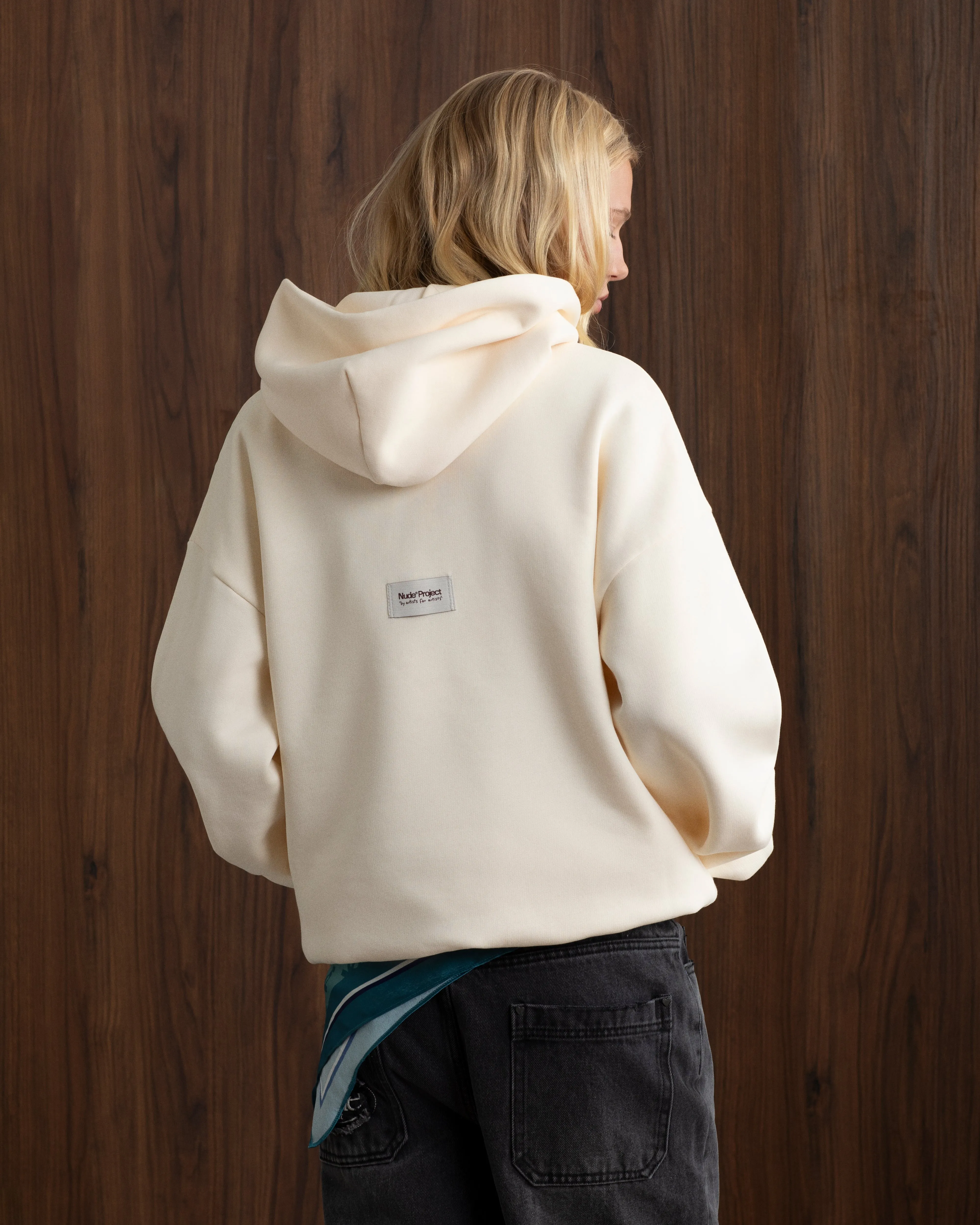 Origins Hoodie Marshmallow sold by Nude Project product image thumbnail 5