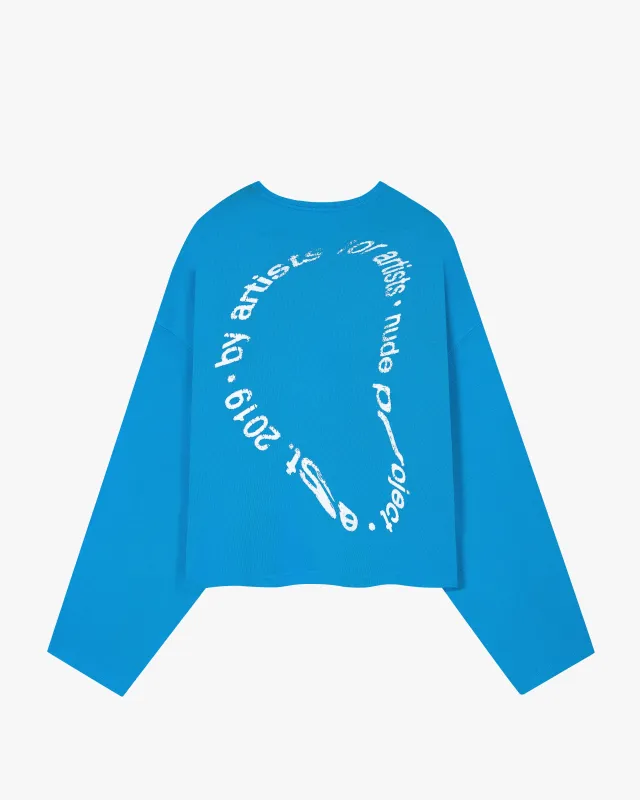 Gallery Long-Sleeve Tee Blue sold by Nude Project