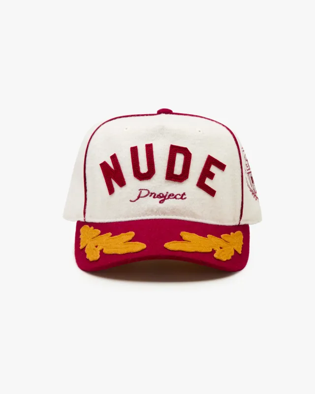 Nude Varsity Cap Red sold by Nude Project