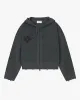 Besito Knit Zip-Up Black sold by Nude Project