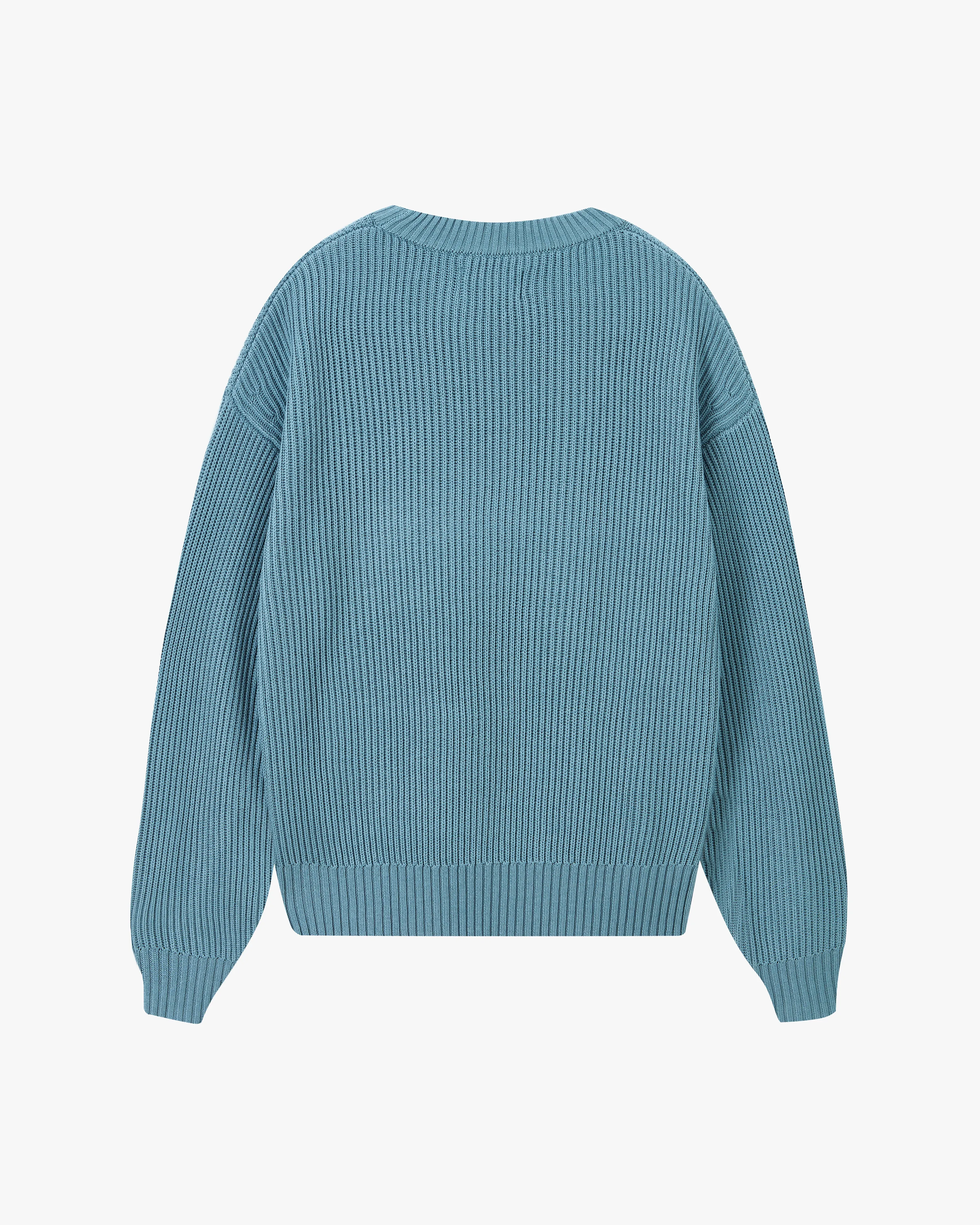 Wavy Knit Sweater Blue sold by Nude Project product image thumbnail 3