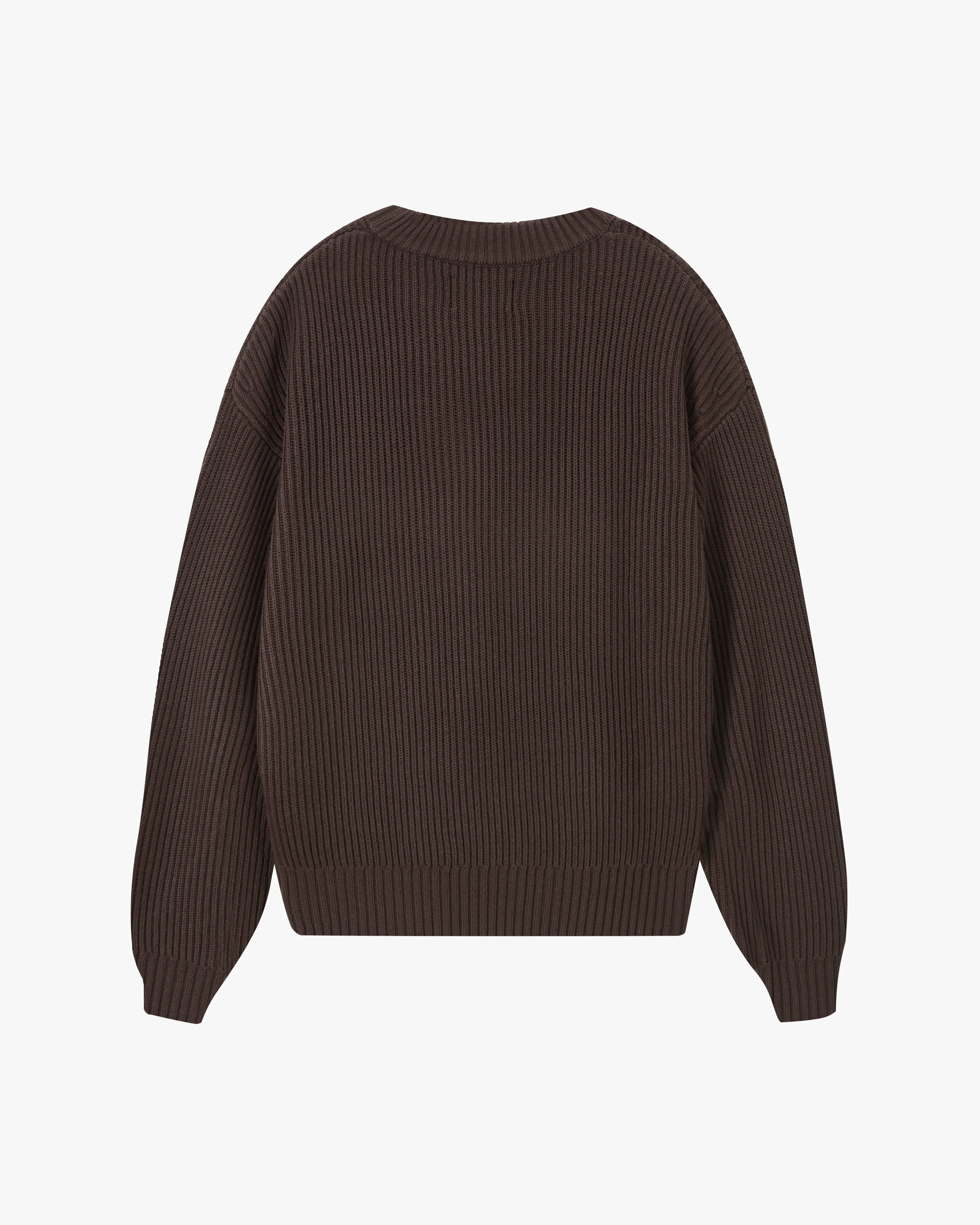 Wavy Knit Sweater Brown sold by Nude Project product image thumbnail 4