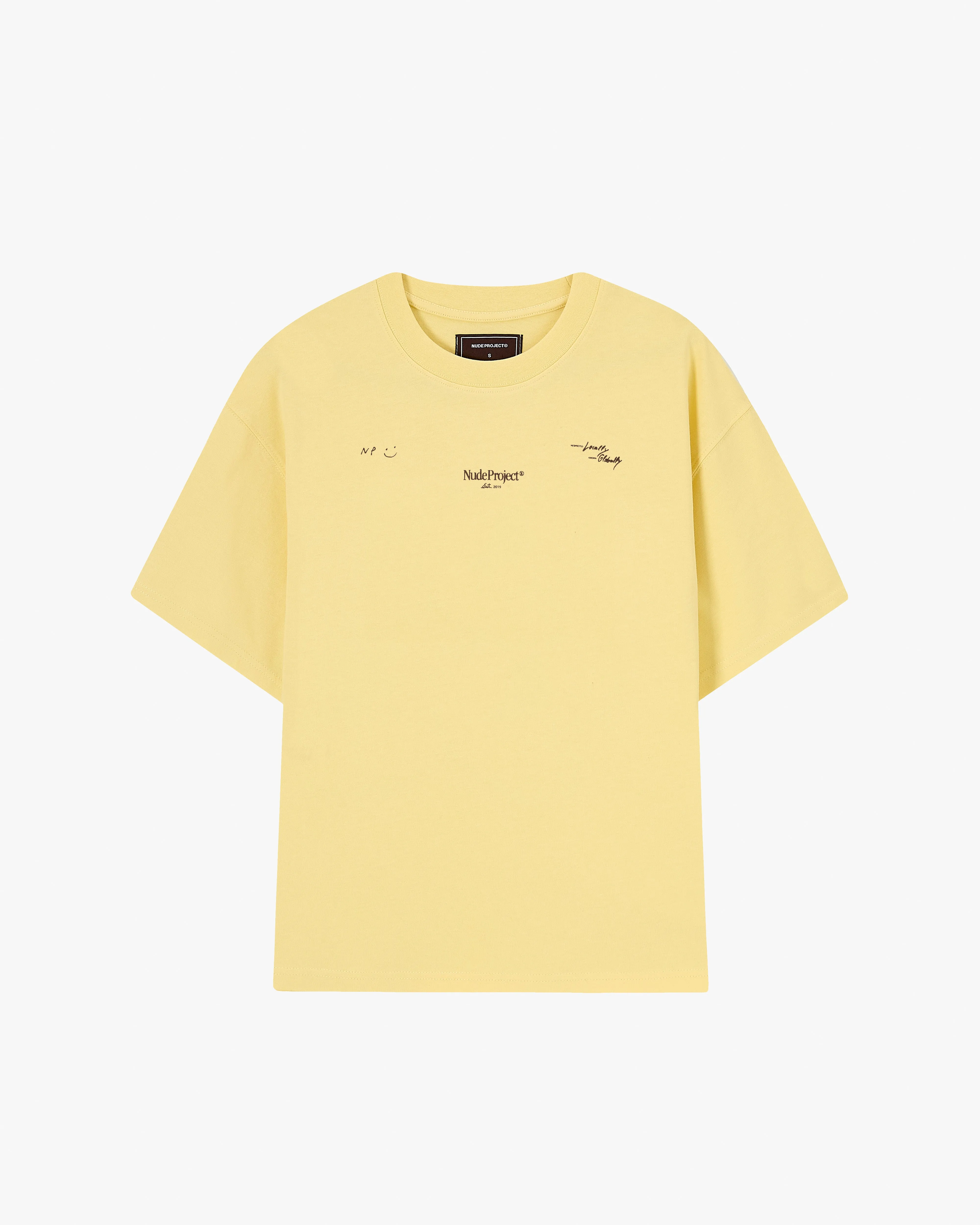 Global Soon Tee Yellow sold by Nude Project product image thumbnail 2