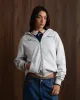 Global Soon Zip-Up Hoodie Grey sold by Nude Project