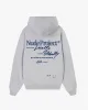 Global Soon Zip-Up Hoodie Grey sold by Nude Project