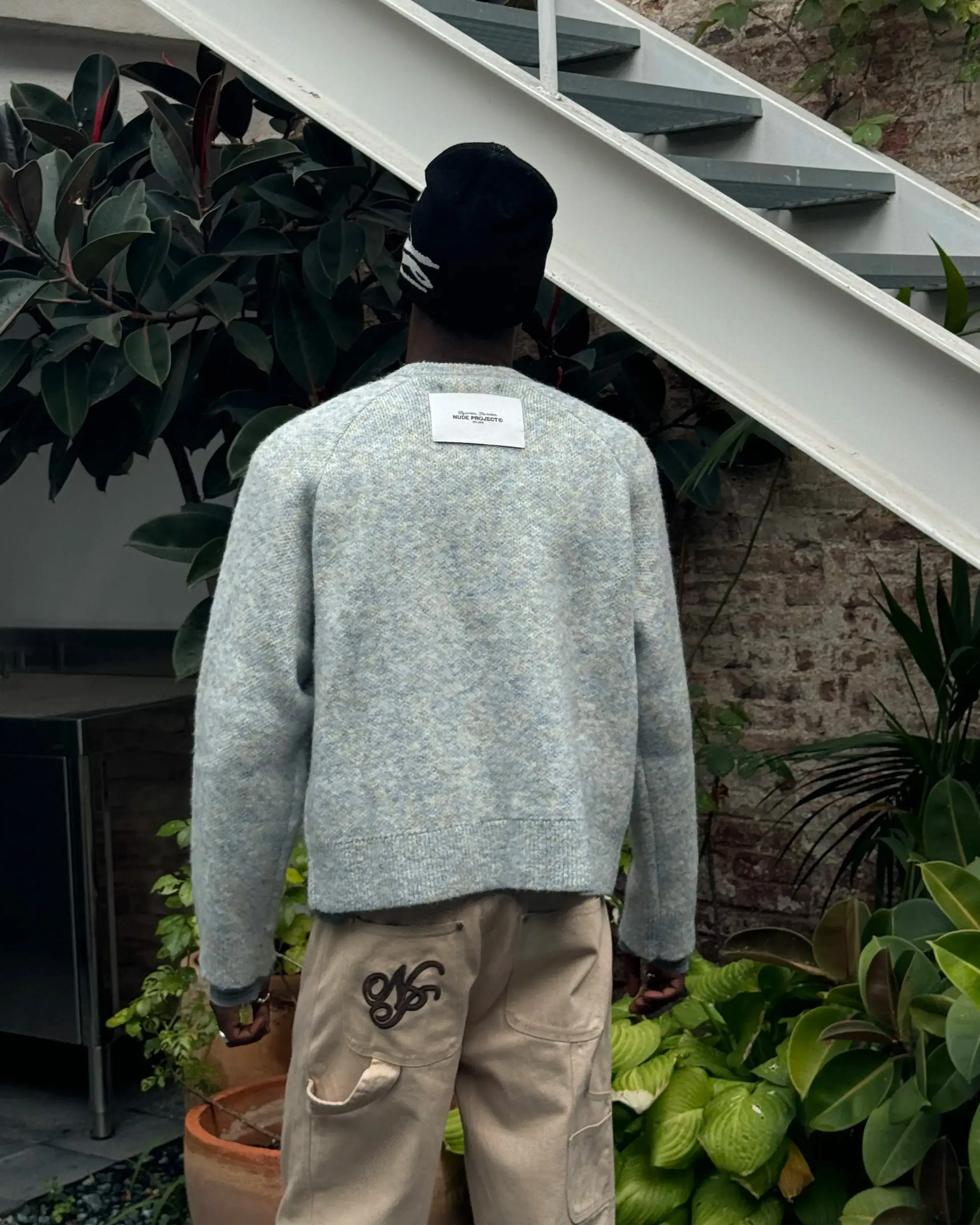 Le Marais Knit Sweater Grey sold by Nude Project product image thumbnail 5