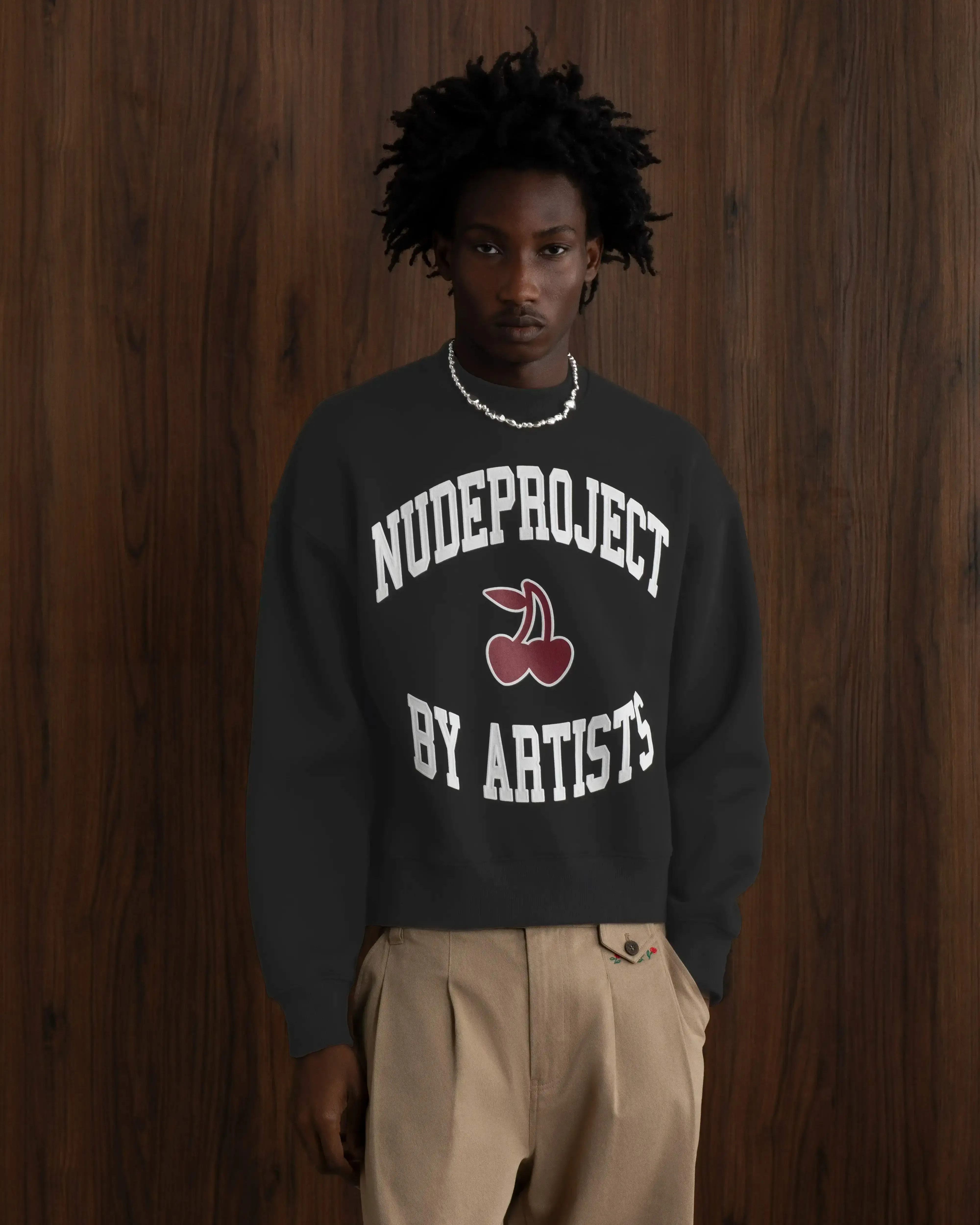Loop Sweatshirt Ash sold by Nude Project product image thumbnail 2