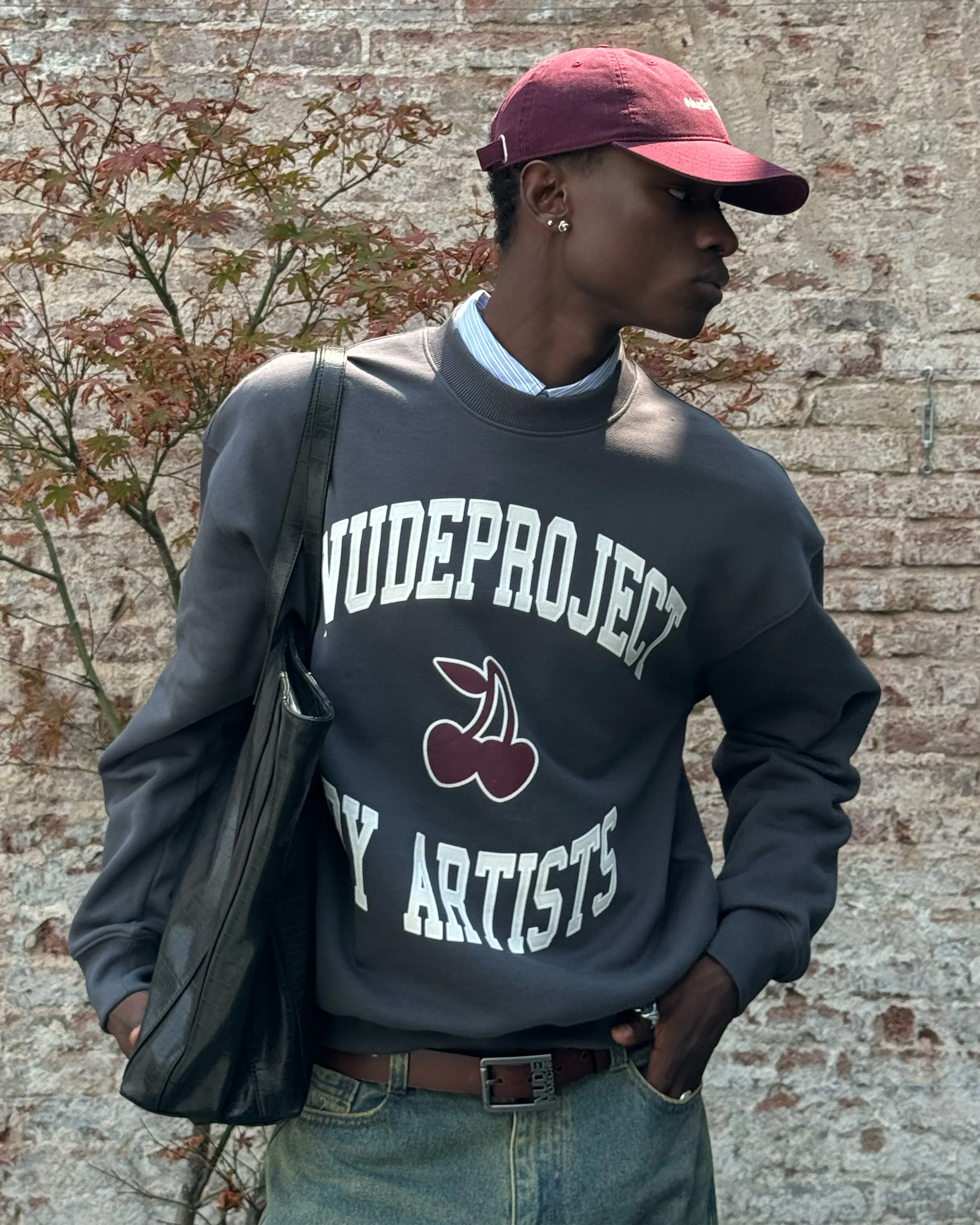 Loop Sweatshirt Ash sold by Nude Project product image thumbnail 4