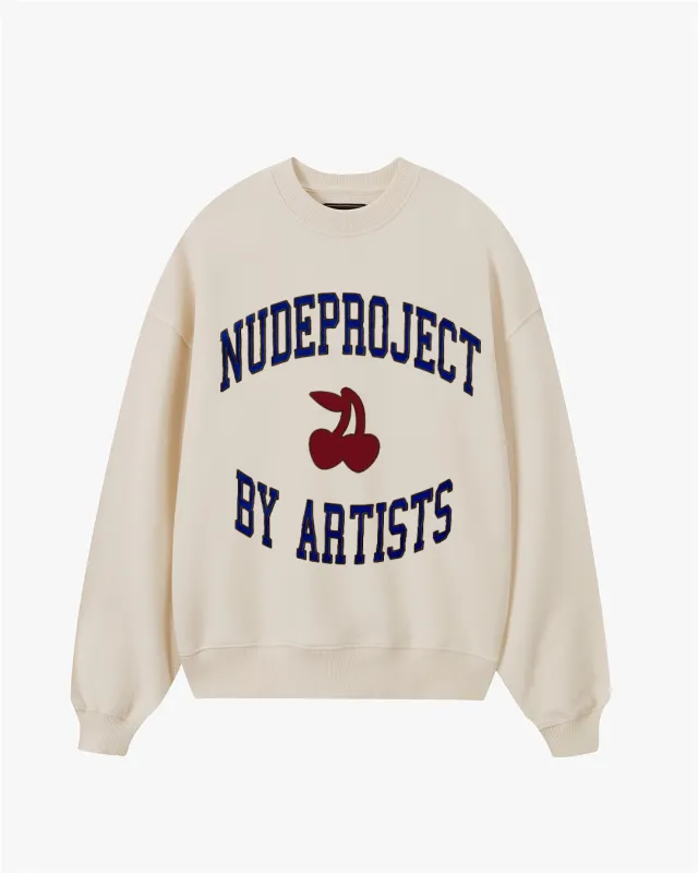 Loop Sweatshirt Marshmallow sold by Nude Project