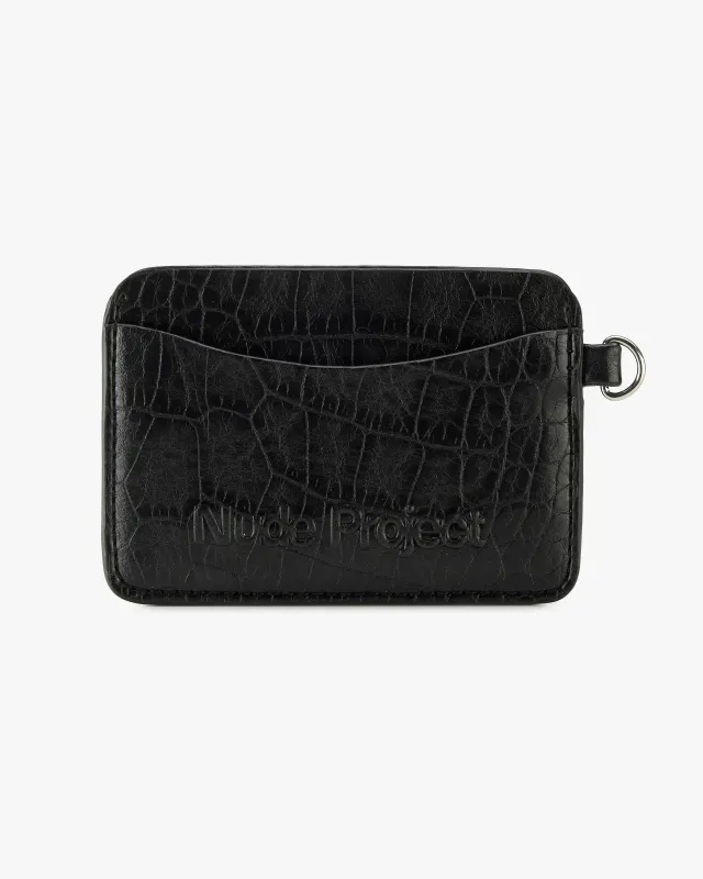Aurea Cardholder Black sold by Nude Project