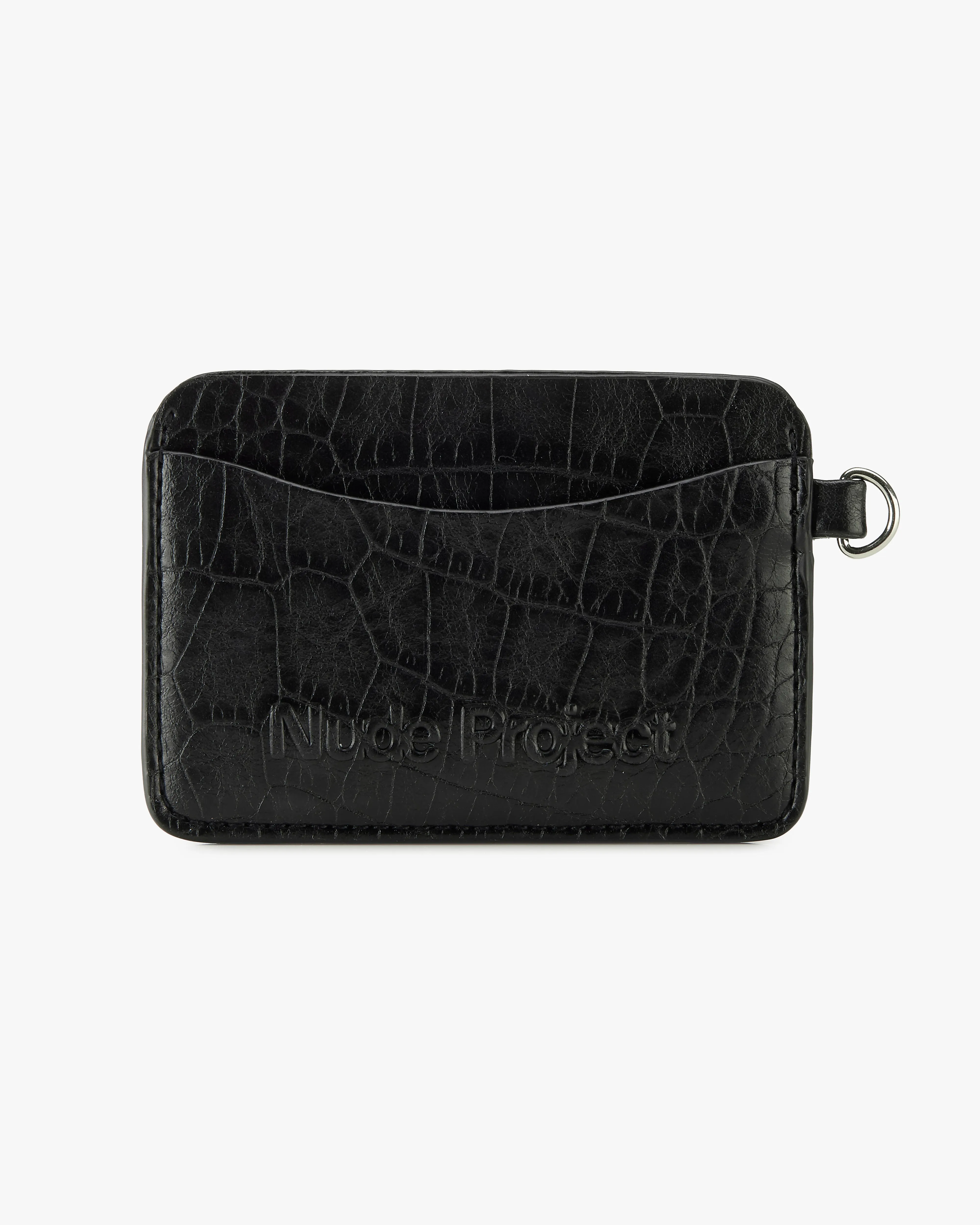 Aurea Cardholder Black sold by Nude Project