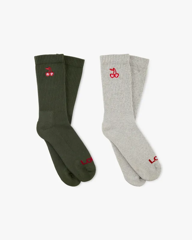 Leyre Socks Grey sold by Nude Project