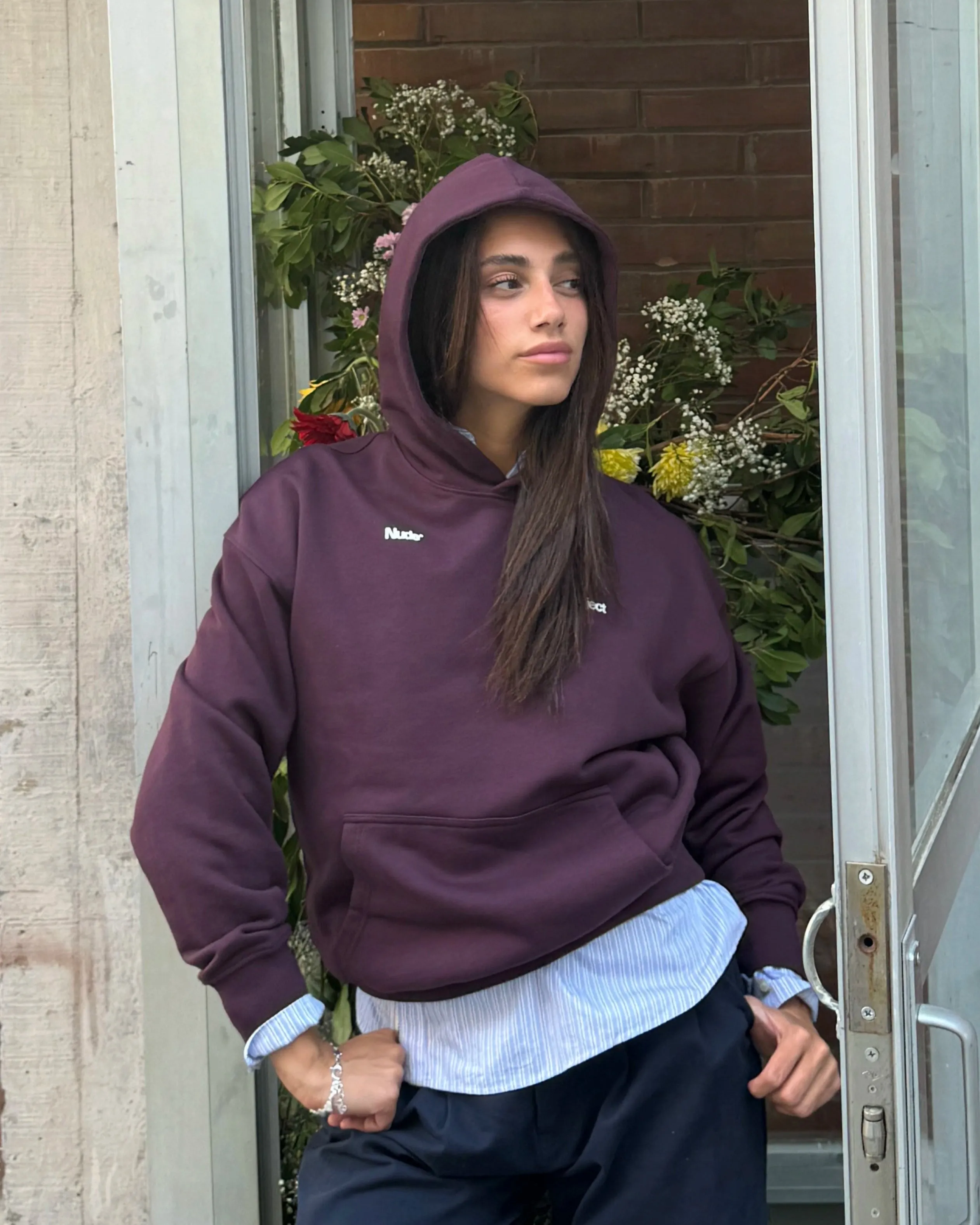 Ladder Hoodie Figue sold by Nude Project product image thumbnail 5