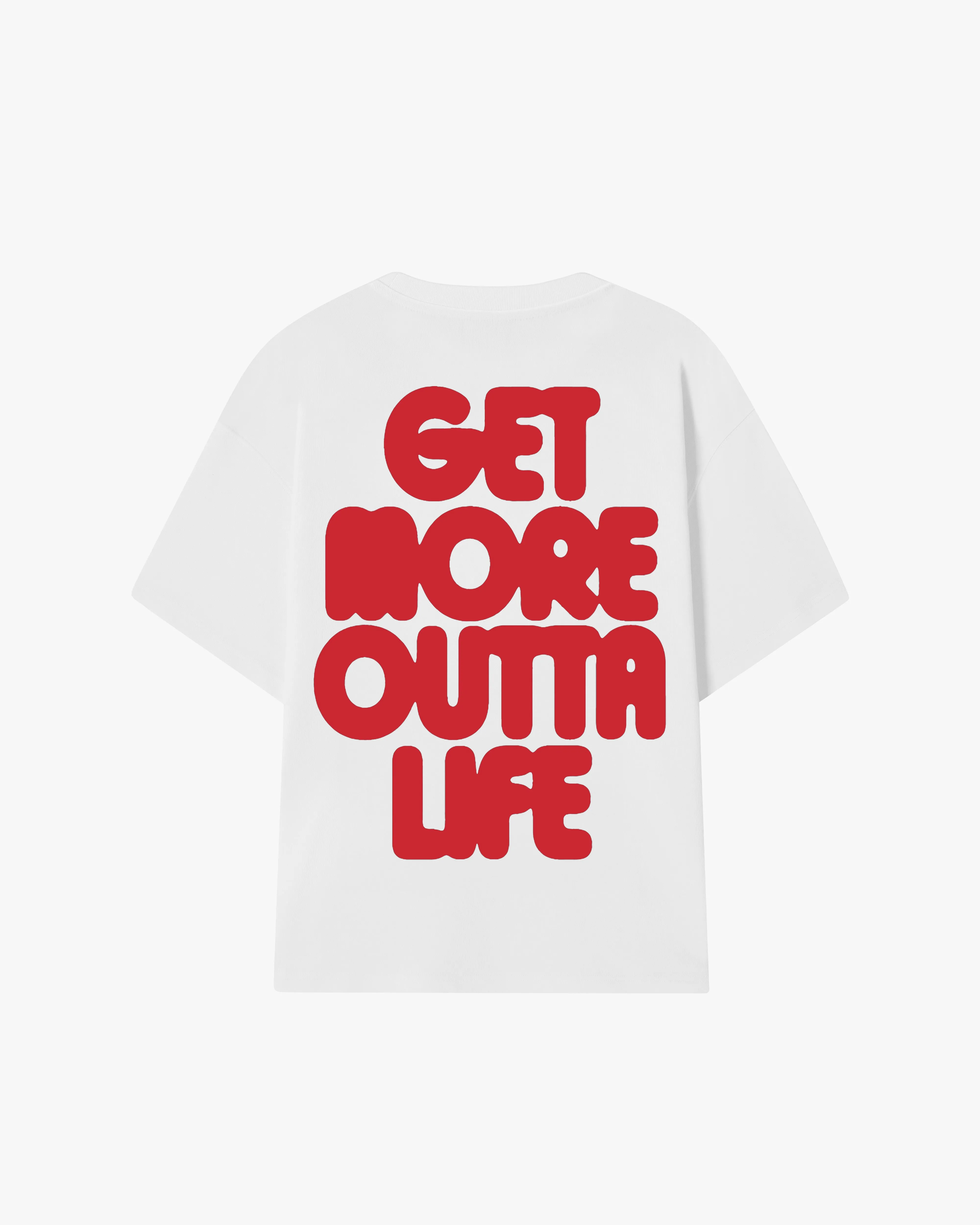 Always Late Tee White sold by Nude Project