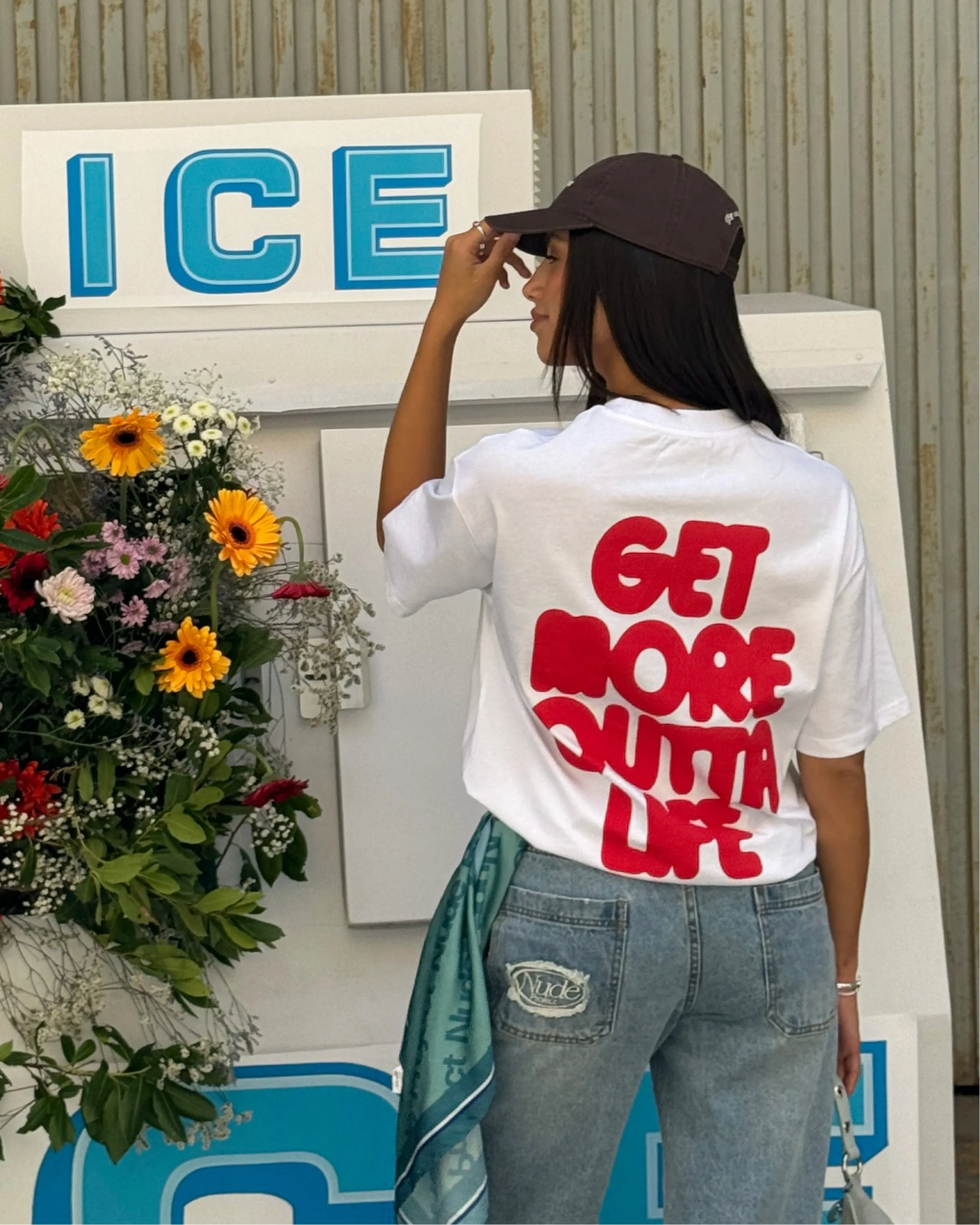 Always Late Tee White sold by Nude Project product image thumbnail 5