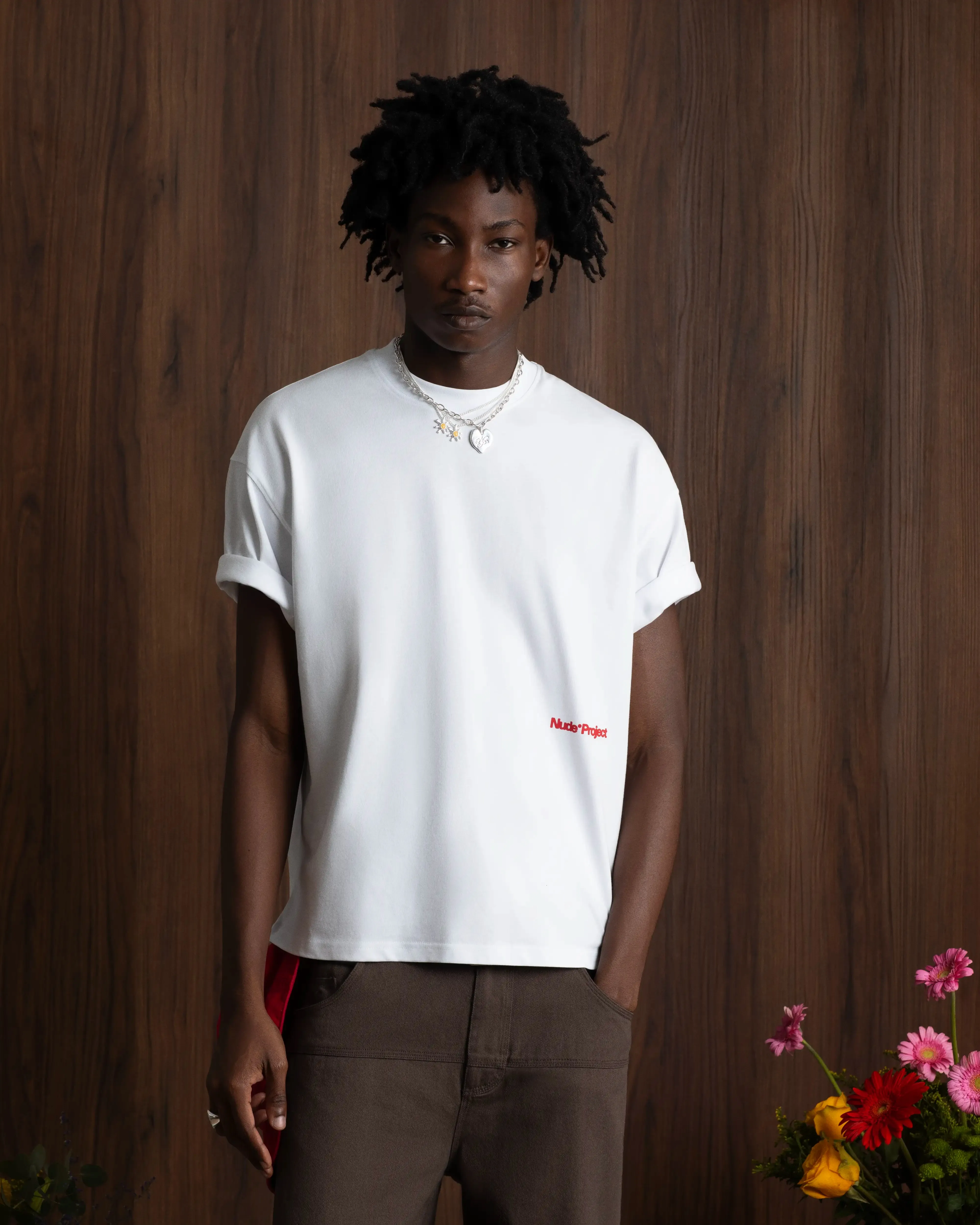 Always Late Tee White sold by Nude Project product image thumbnail 3