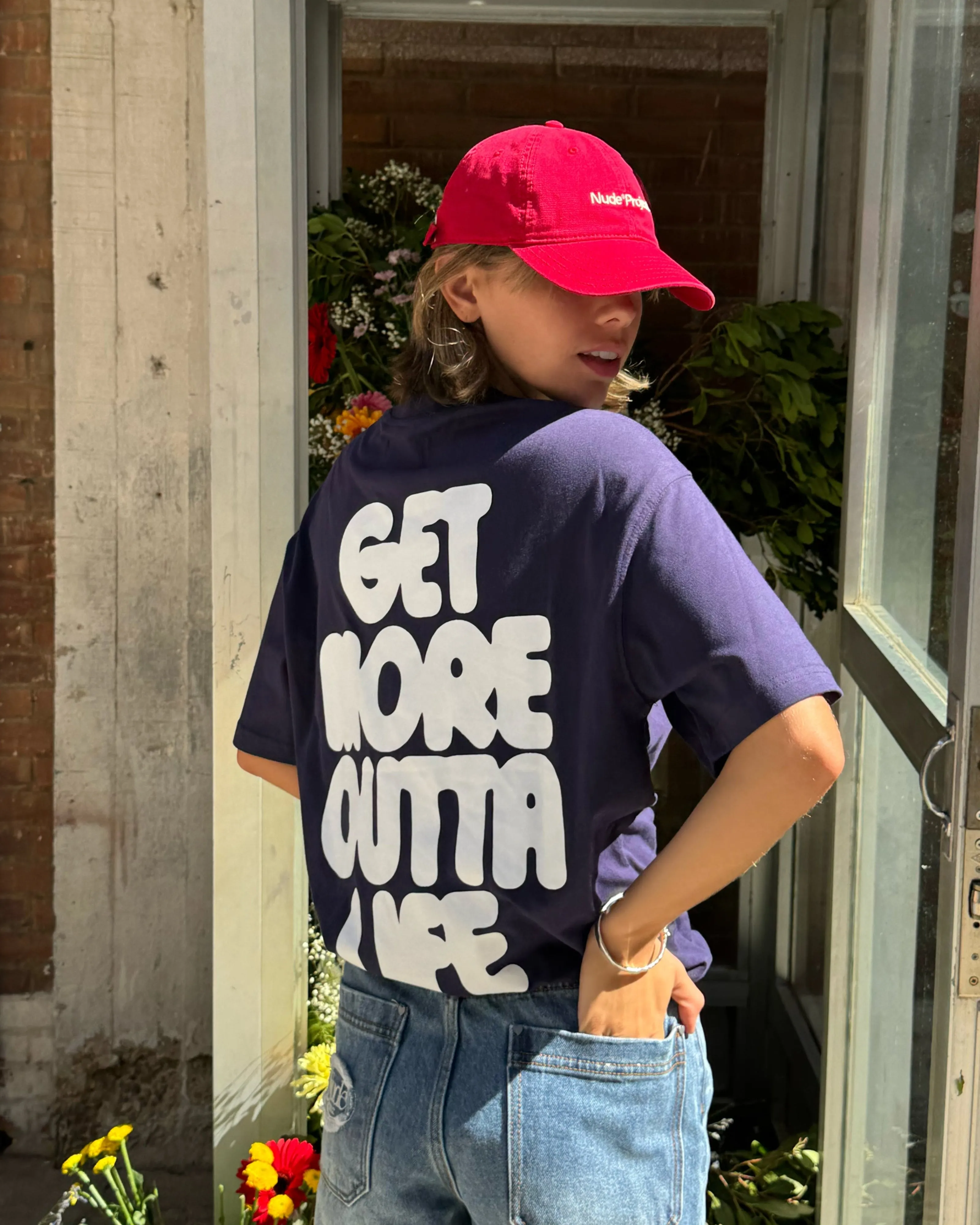 Always Late Tee Navy sold by Nude Project product image thumbnail 5