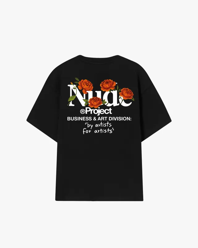 Play With Logo Tee Black sold by Nude Project