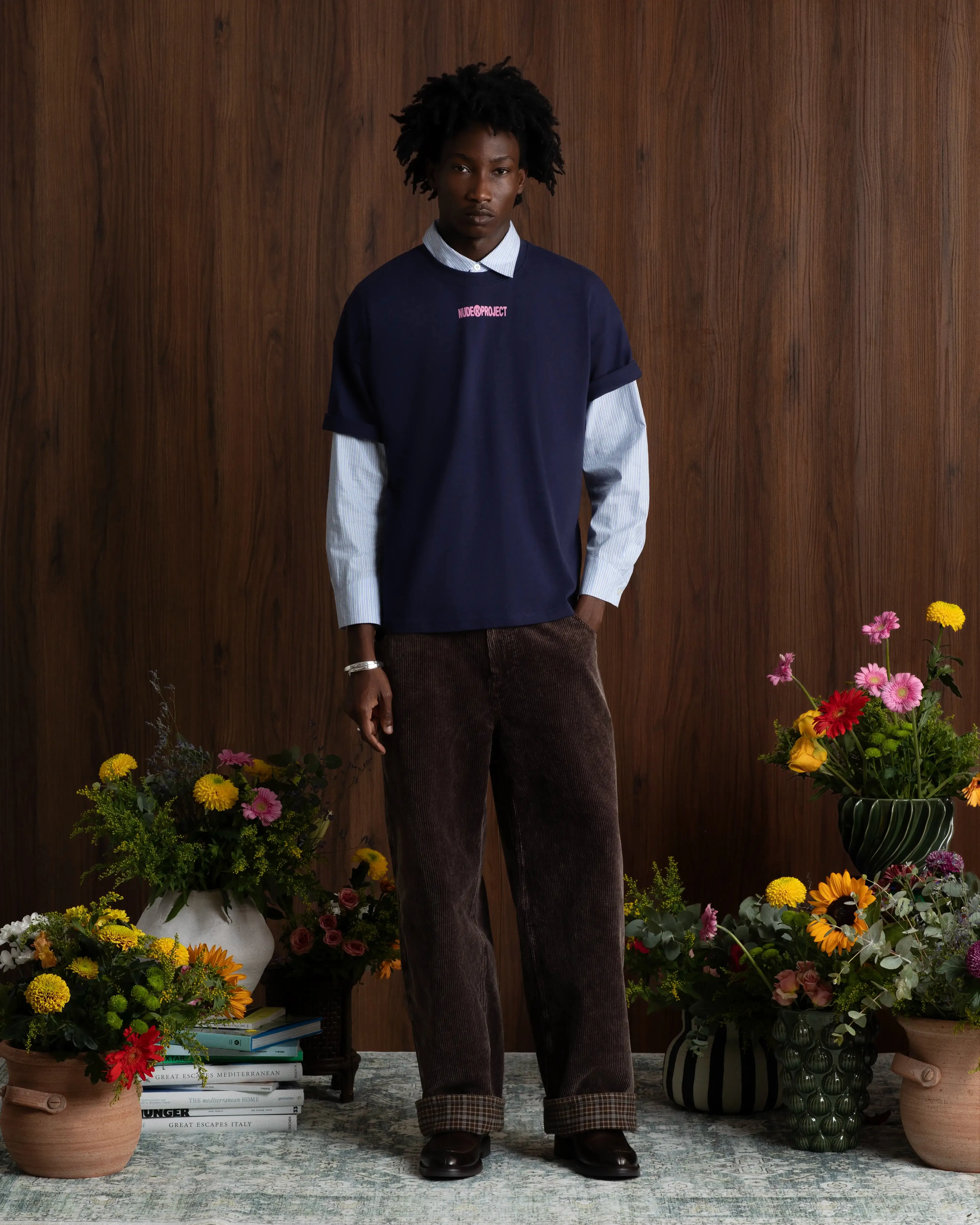 Cassanova Tee Navy sold by Nude Project product image thumbnail 4