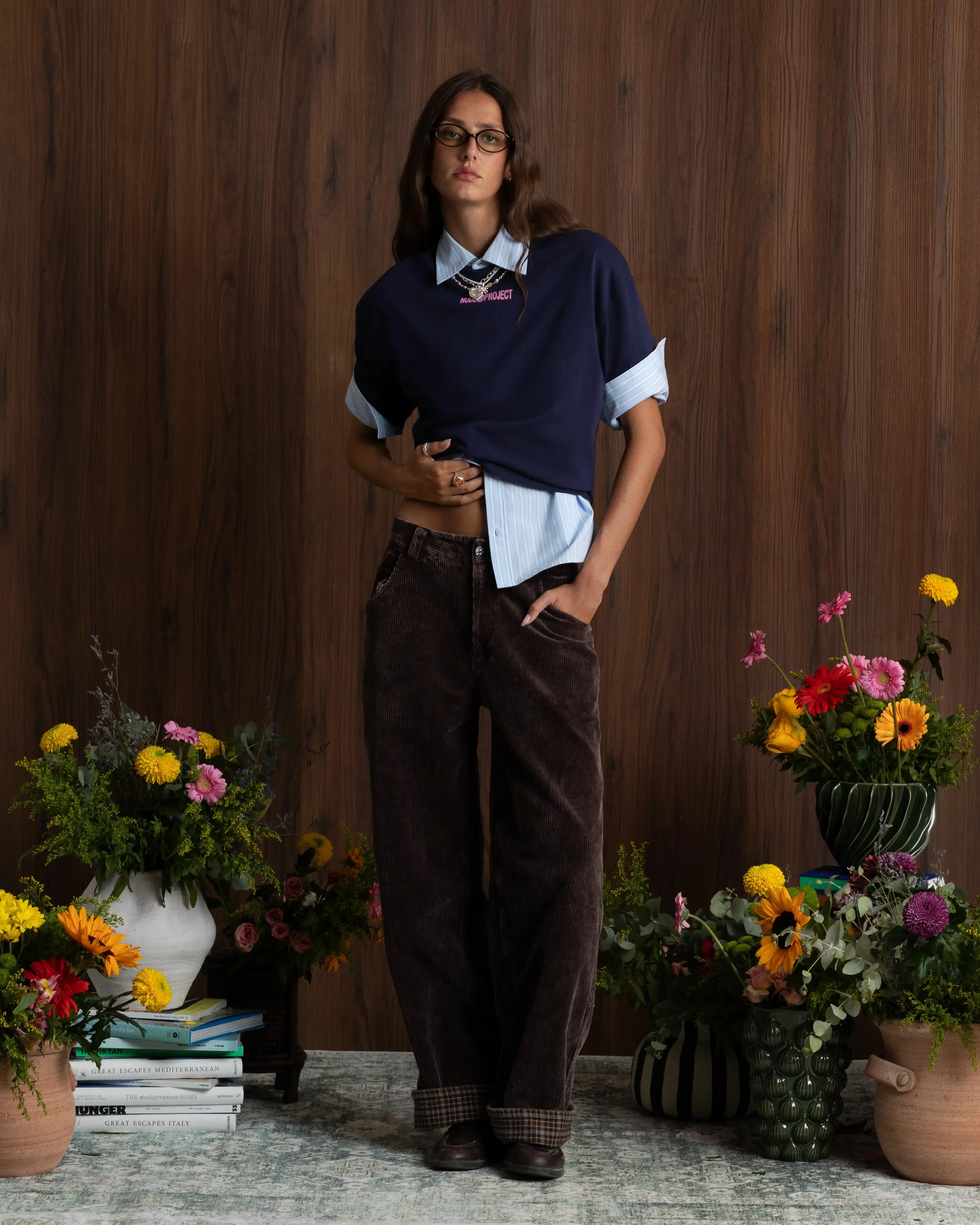 Cassanova Tee Navy sold by Nude Project product image thumbnail 5